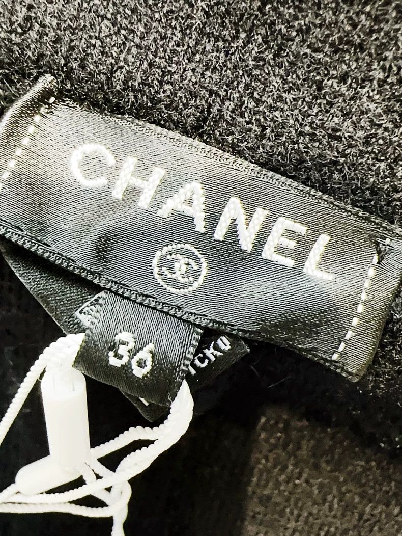 Chanel Chanel 20C black knitted trousers Size 24" / US 00 / IT 34 - 5 Thumbnail