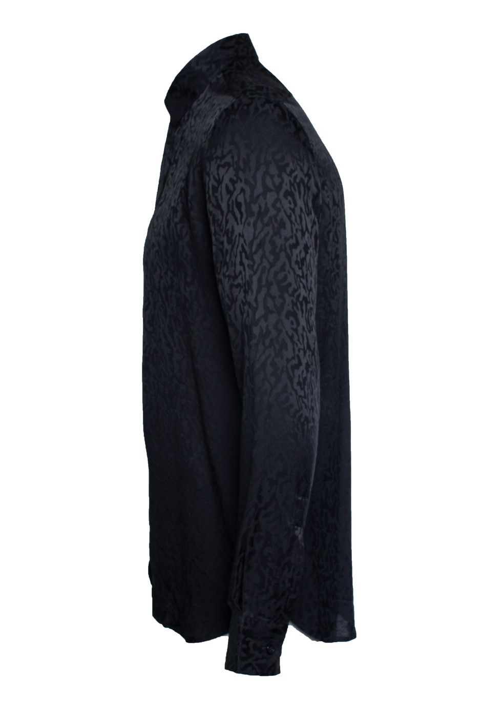 Saint Laurent Paris Saint Laurent, black jacquard printed shirt Size US S / EU 44-46 / 1 - 3 Thumbnail
