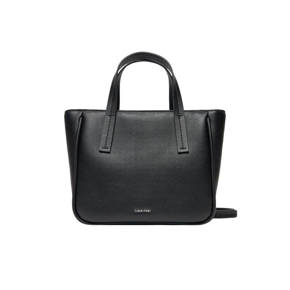 Calvin Klein Black Polyethylene Women's Handbag Size ONE SIZE - 1 Thumbnail