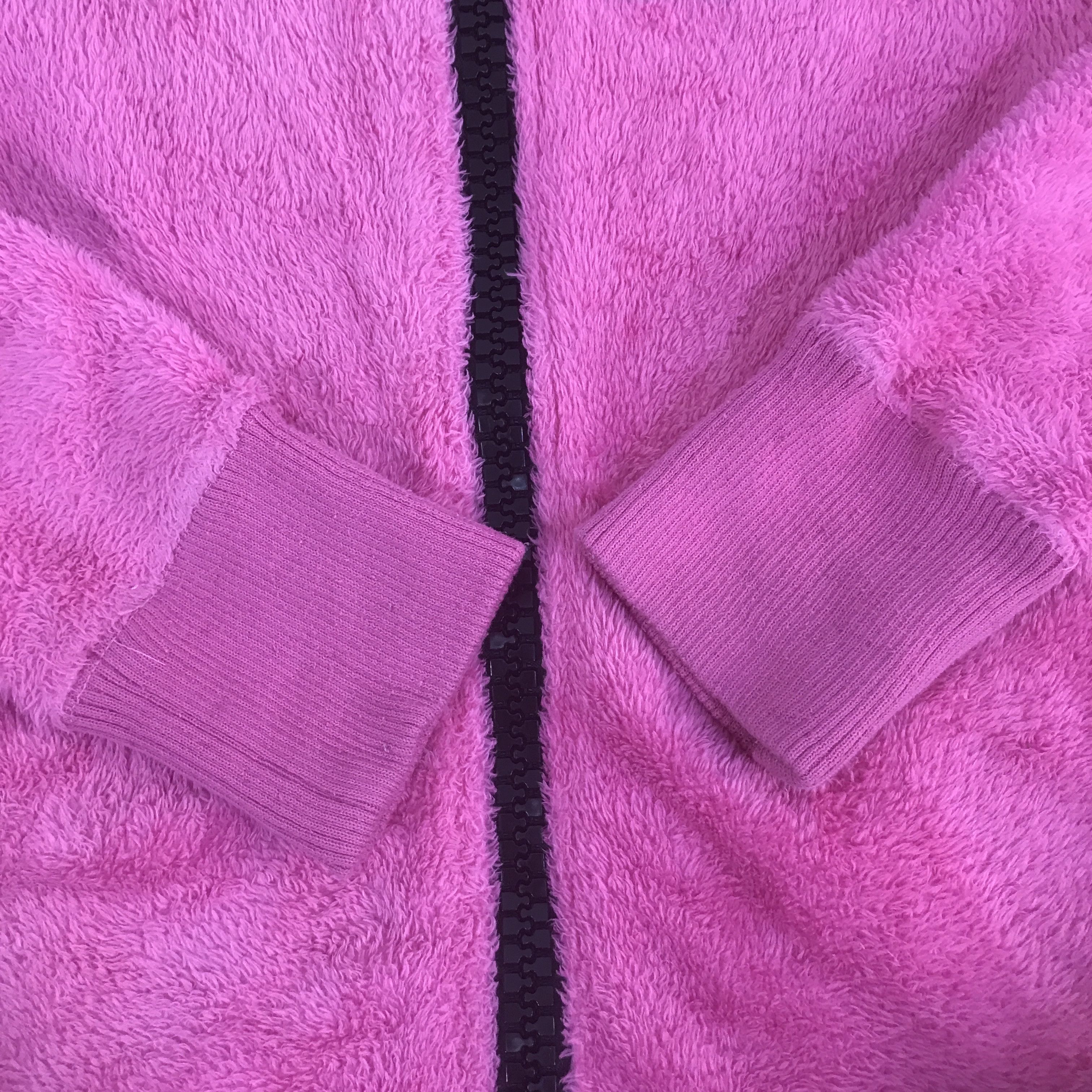 Japanese Brand HELLO KITTY SHERPA PINK HOODIE JACKET K127B9 Size L / US 10 / IT 46 - 7 Thumbnail