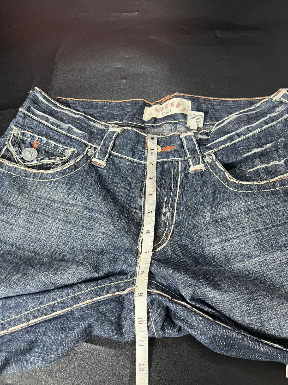 Hysteric Glamour × If Six Was Nine × Japanese Brand Japanese Super Flared Jeans Vazooka Usa Size US 32 / EU 48 - 15 Thumbnail