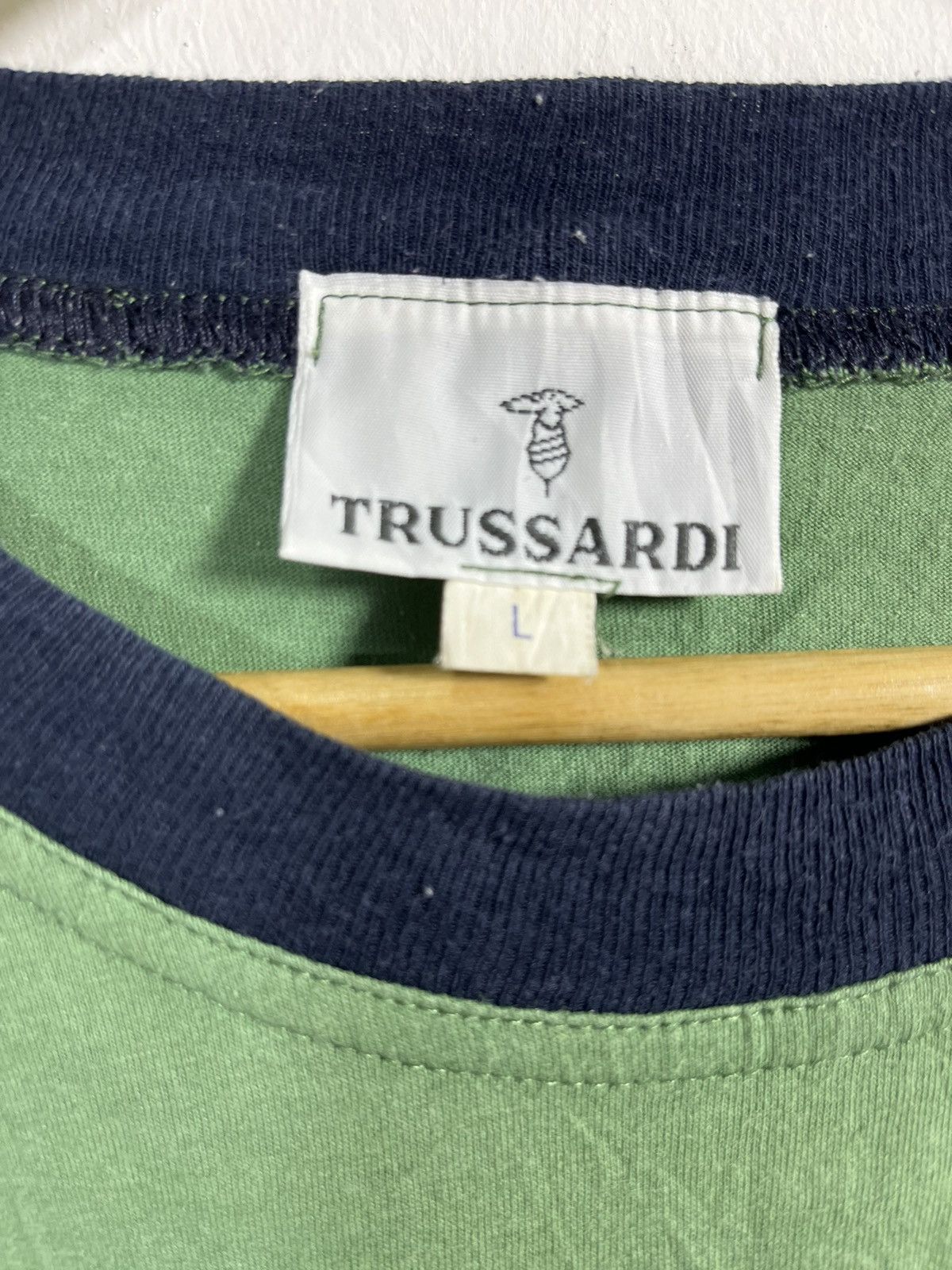 Trussardi × Vintage Vintage Trussardi Size US L / EU 52-54 / 3 - 3 Thumbnail