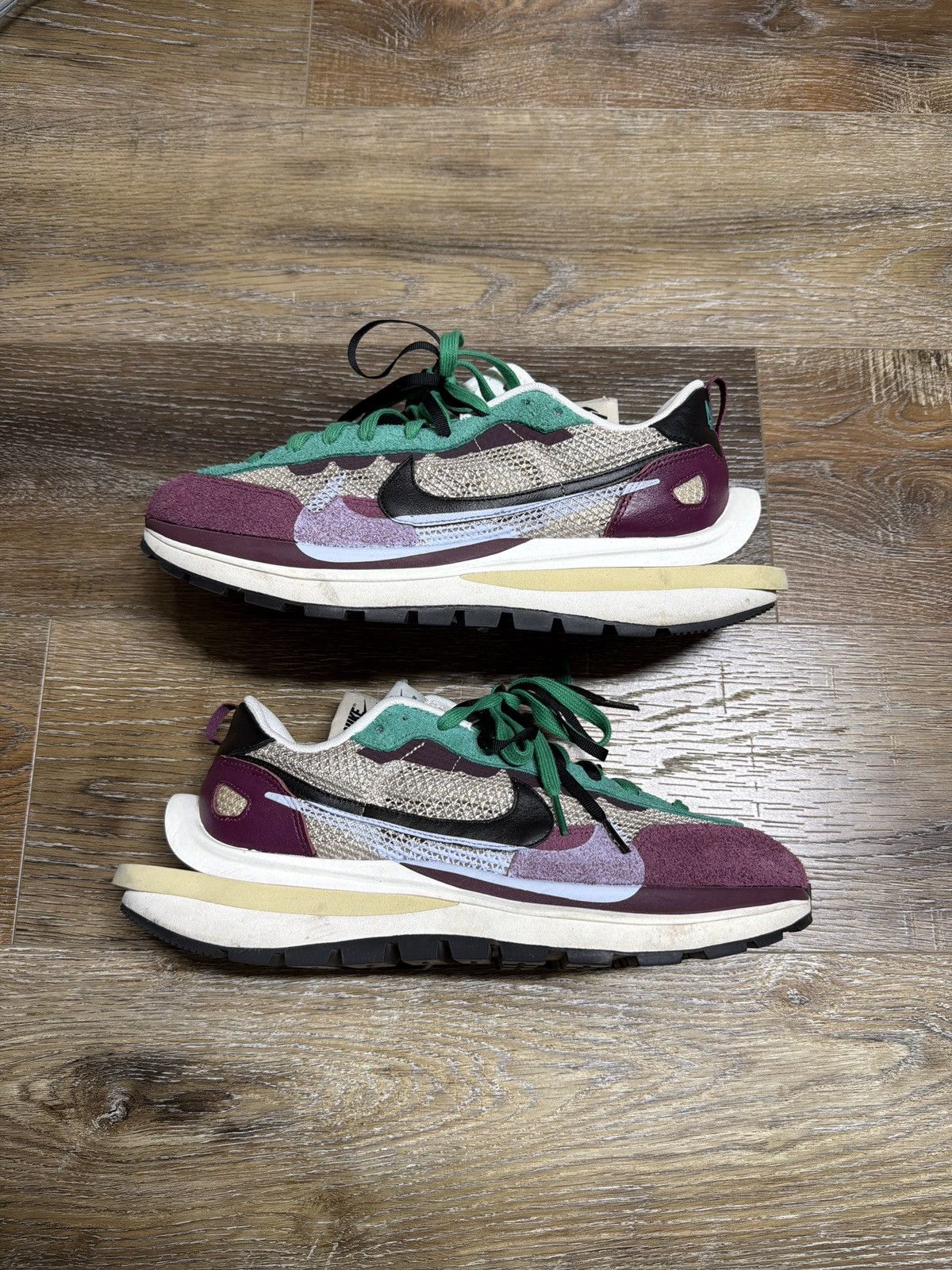 Nike × Sacai Nike x Sacai Vaporwaffle Villian Red Size US 11 / EU 44 - 1 Thumbnail