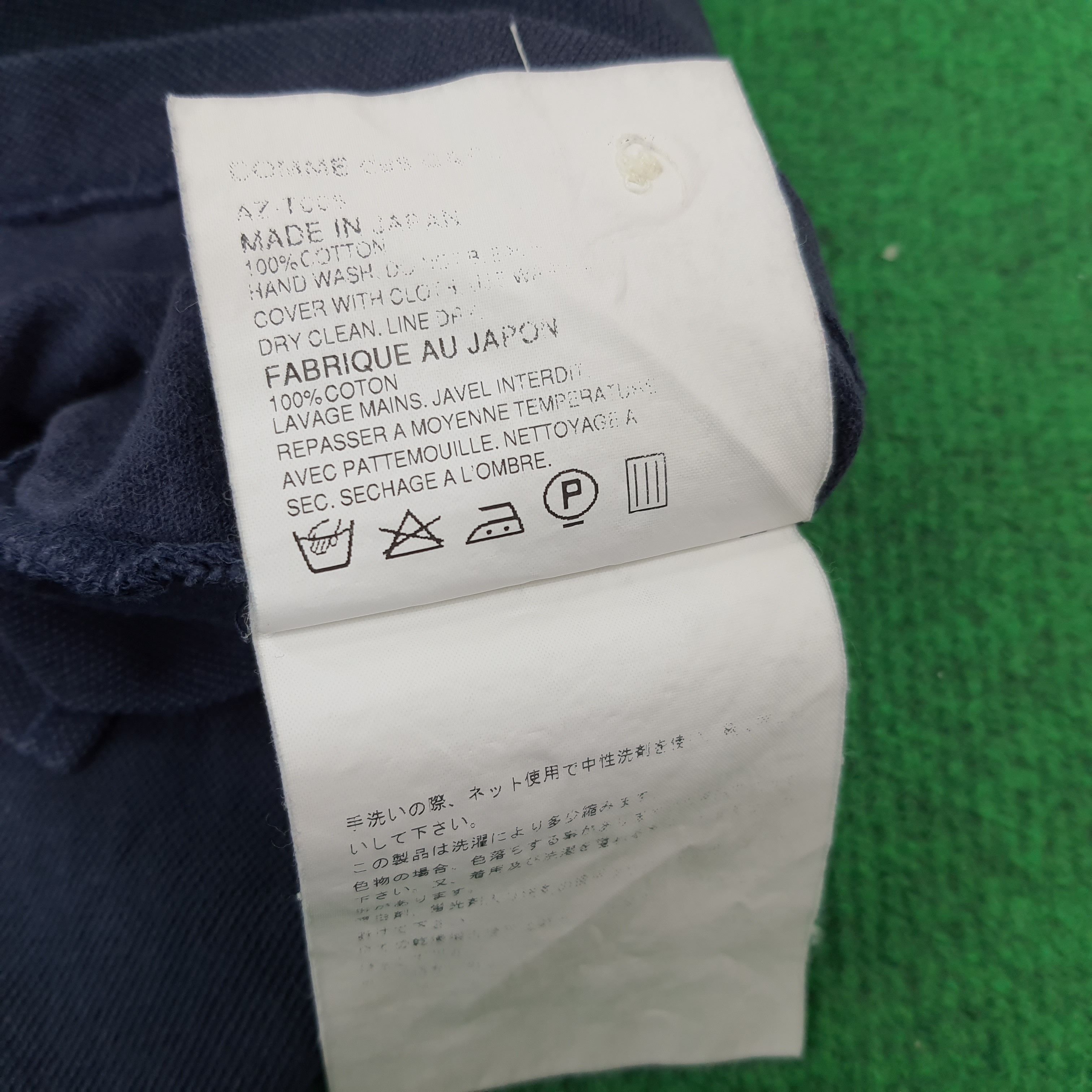 Comme des Garcons PLAY × Japanese Brand × Vintage Vintage Comme Des Garcons Play Japan Brand Polo Shirt Size US S / EU 44-46 / 1 - 5 Thumbnail