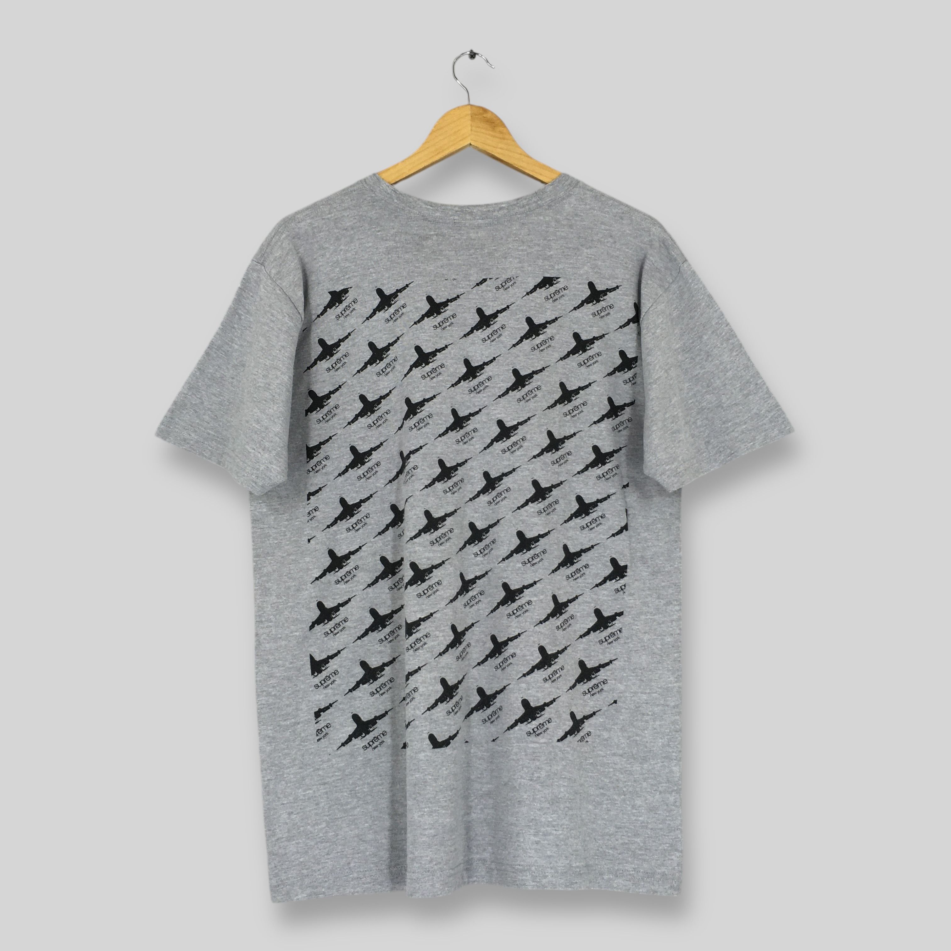 Supreme Supreme Planes FW15 Gray T Shirt Large Size US L / EU 52-54 / 3 - 1 Thumbnail