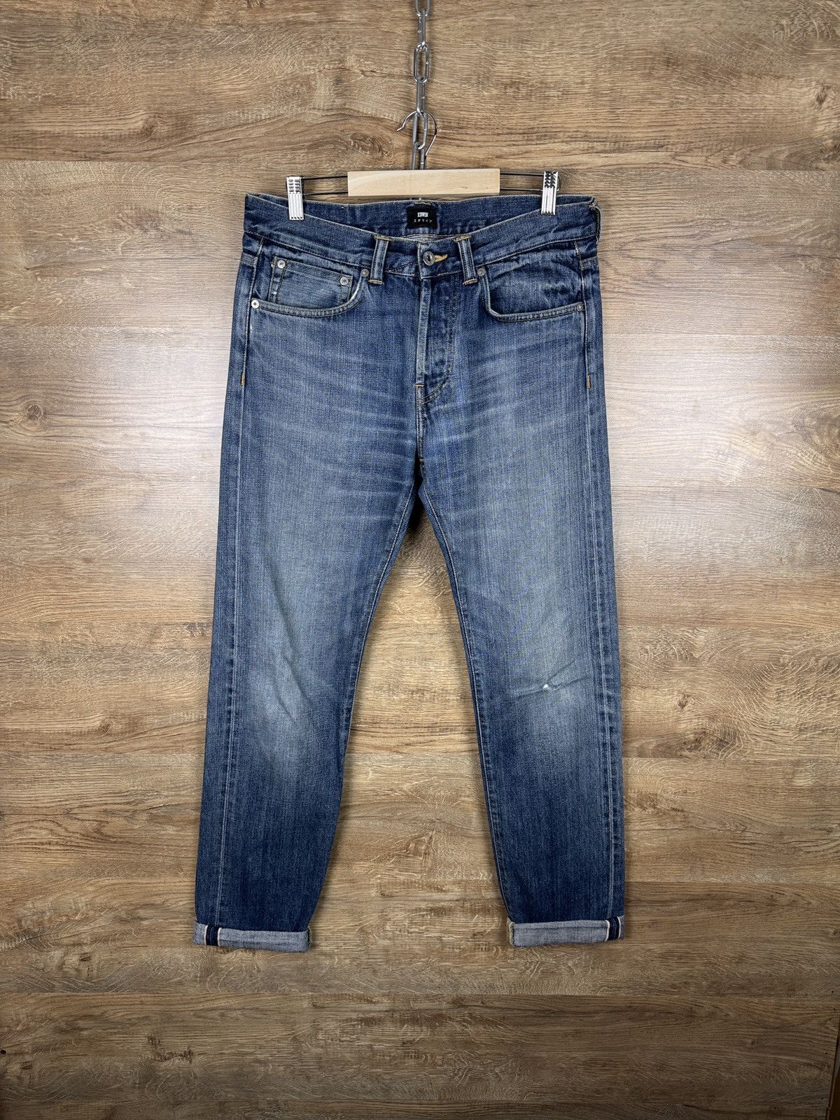 Edwin Mens Vintage Edwin Javanese denim jeans Selvedge pants rare Size US 31 - 1 Thumbnail
