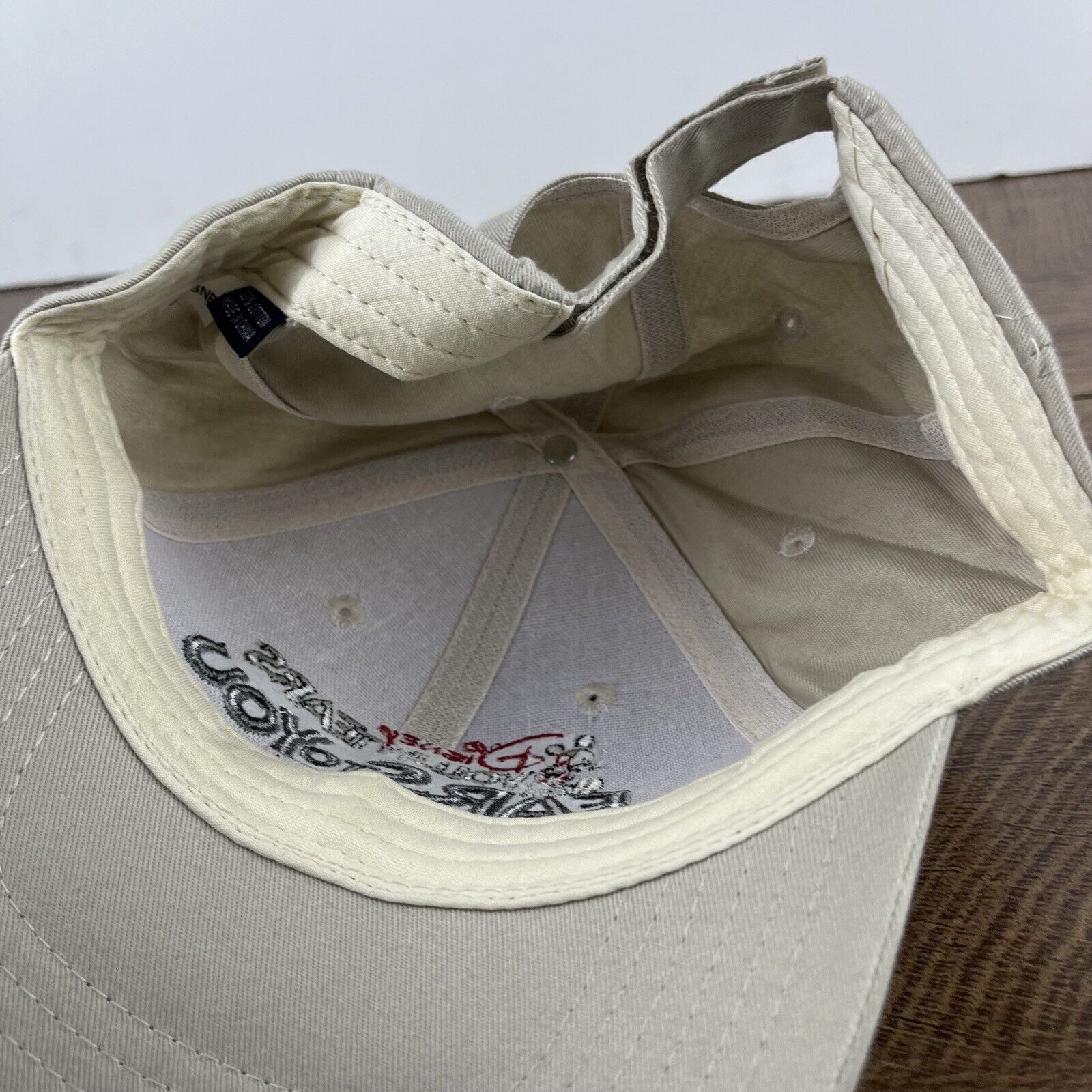 Disney Disney Voluntears Ears Hat Brown Adjustable Hat Brown Tan Ad Size ONE SIZE - 15 Thumbnail