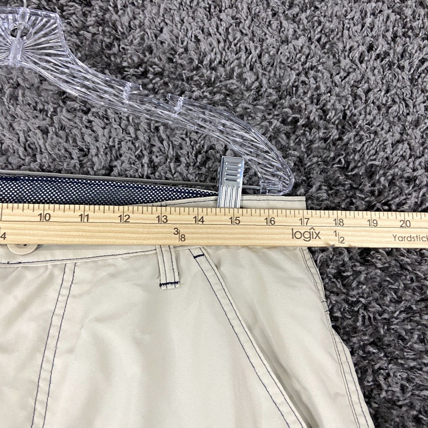 Vintage ARIZona Cargo Shorts Beige Regular 34 Mens Size US 34 / EU 50 - 6 Thumbnail