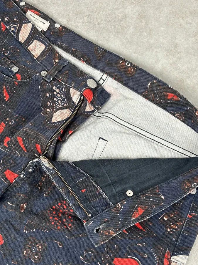 Dries Van Noten Dries Van Noten Navy Contemporary Pants Size US 34 / EU 50 - 10 Thumbnail