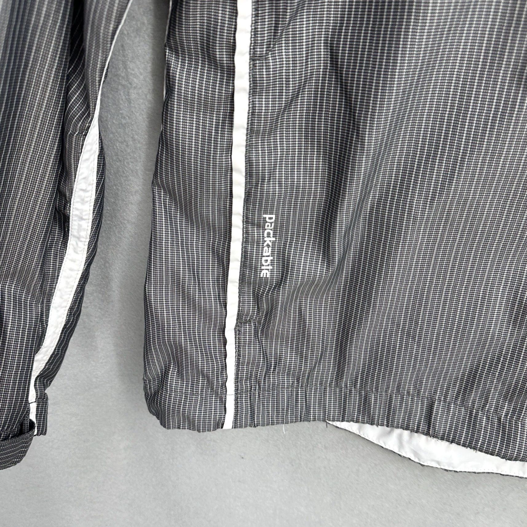 Vintage ABACUS Windbreaker Jacket Mens S Gray Packable Golf Casual Read Size US S / EU 44-46 / 1 - 5 Thumbnail
