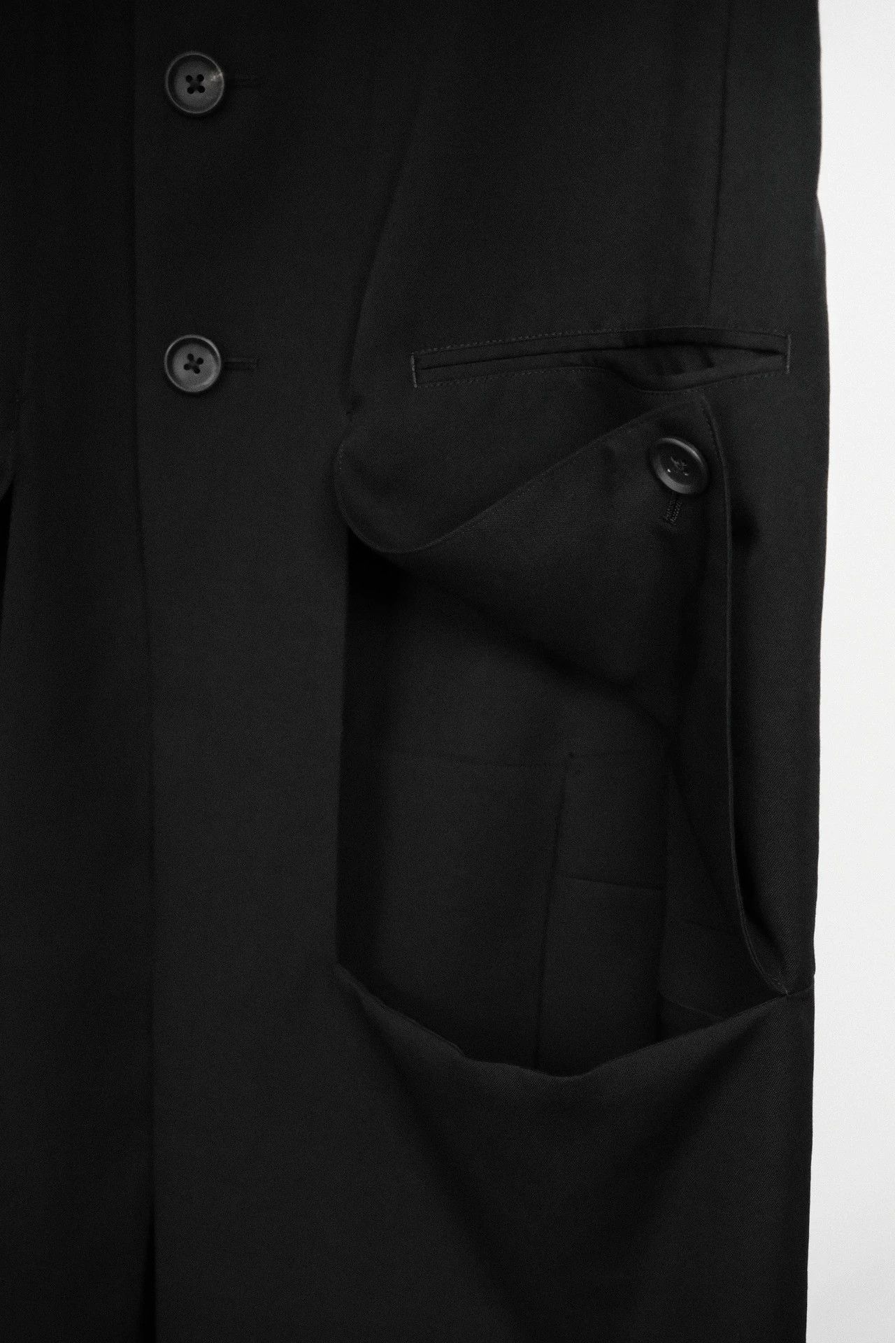 Yohji Yamamoto Yohji Yamamoto 25ss DR.JKT Cutout Deconstructed Coat Size US M / EU 48-50 / 2 - 7 Thumbnail
