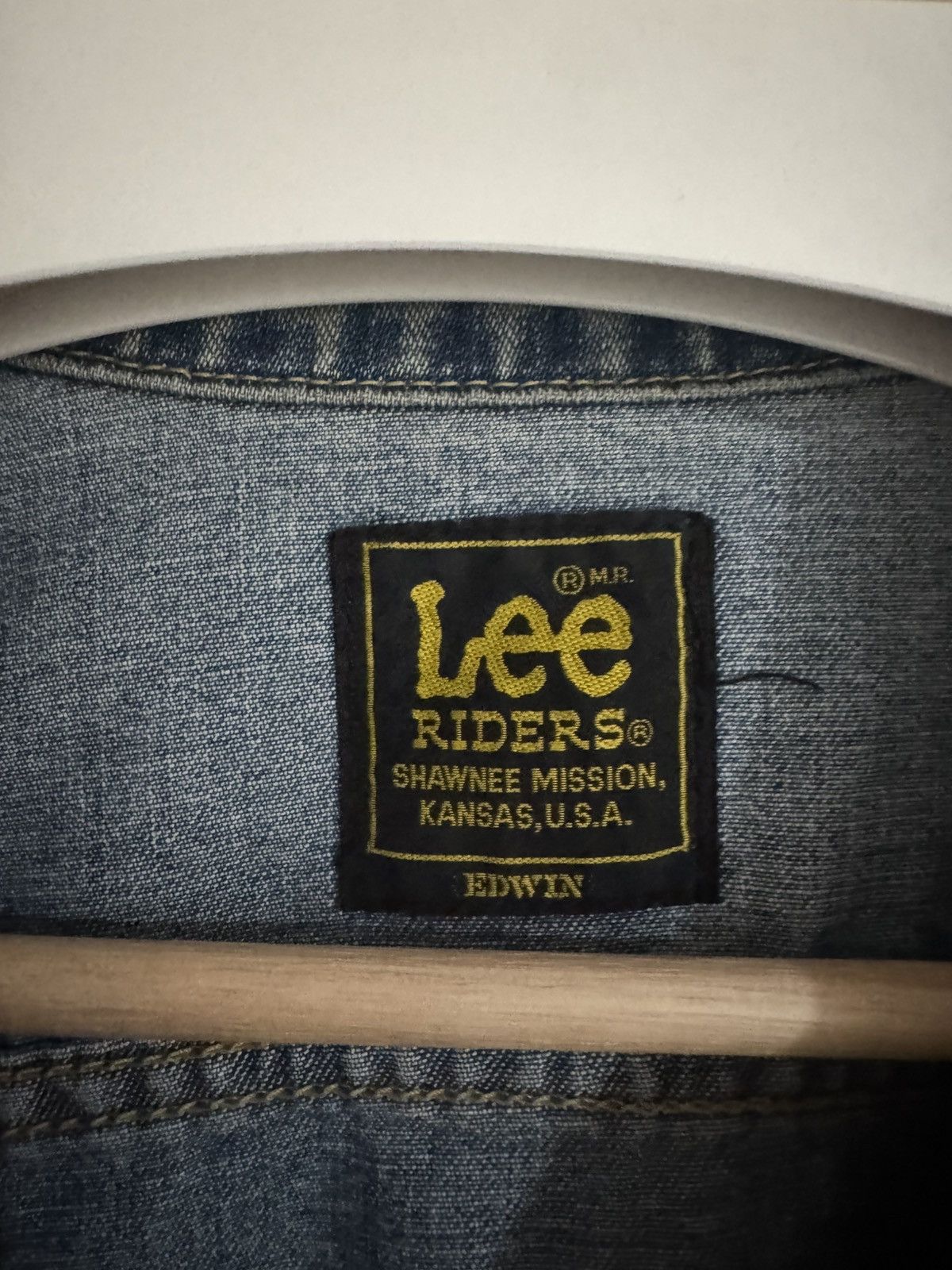 Lee Edwin x Lee Rider Denim Jacket Size US S / EU 44-46 / 1 - 3 Thumbnail
