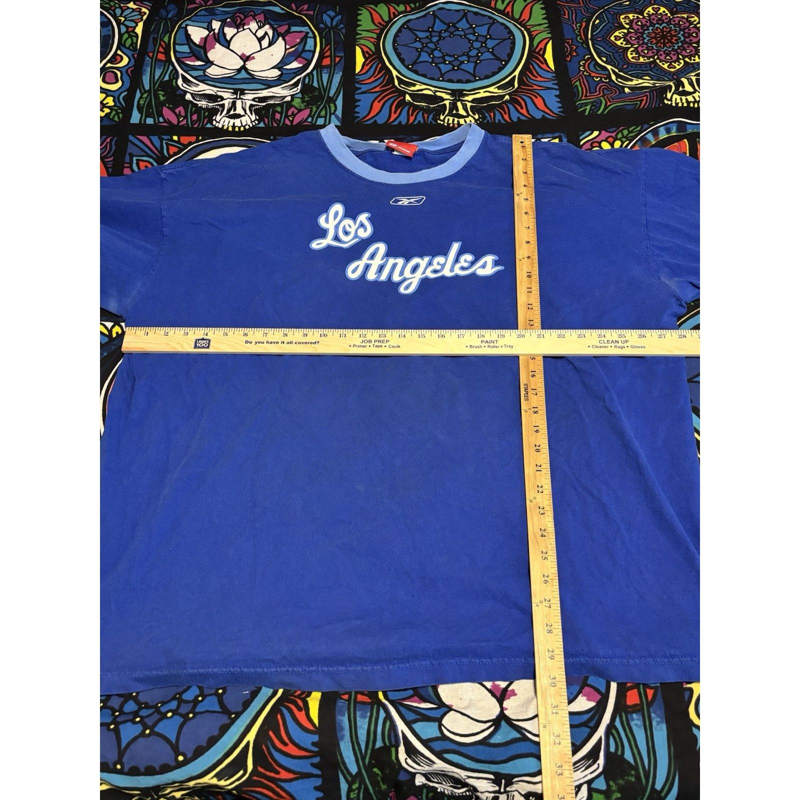 Reebok Vintage LA lakers y2k reebok NBA blue kobe era T-shirt 3xl Size US XXL / EU 58 / 5 - 3 Thumbnail