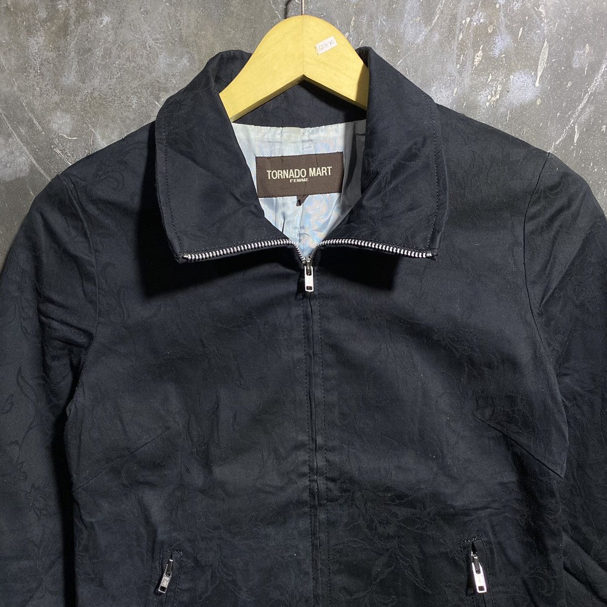 Tornado Mart Tornado Mart Roses Accent Rider Jacket Size M / US 6-8 / IT 42-44 - 5 Thumbnail
