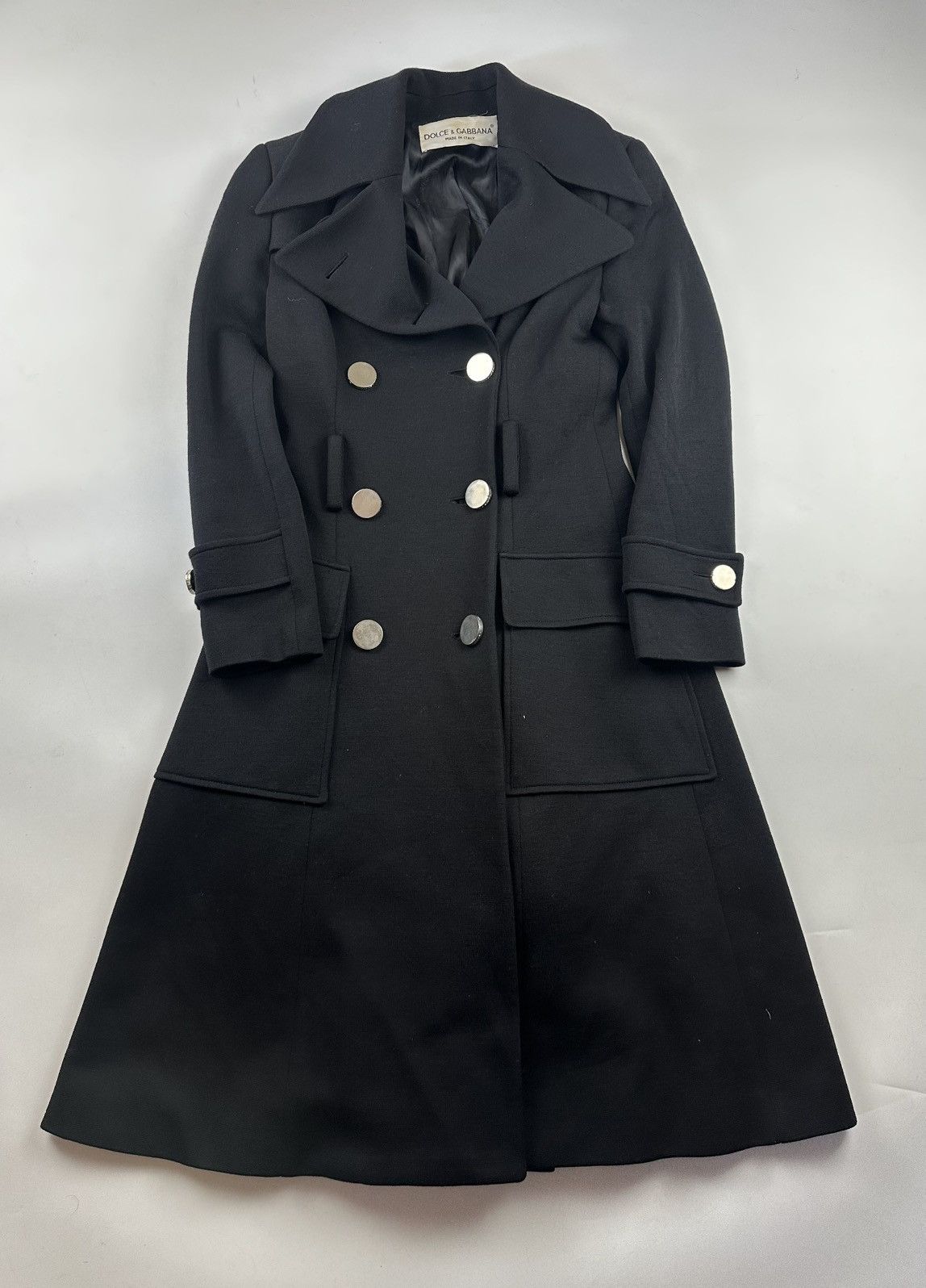 Dolce & Gabbana Dolce & Gabbana double-breasted wool coat Size M / US 6-8 / IT 42-44 - 1 Thumbnail