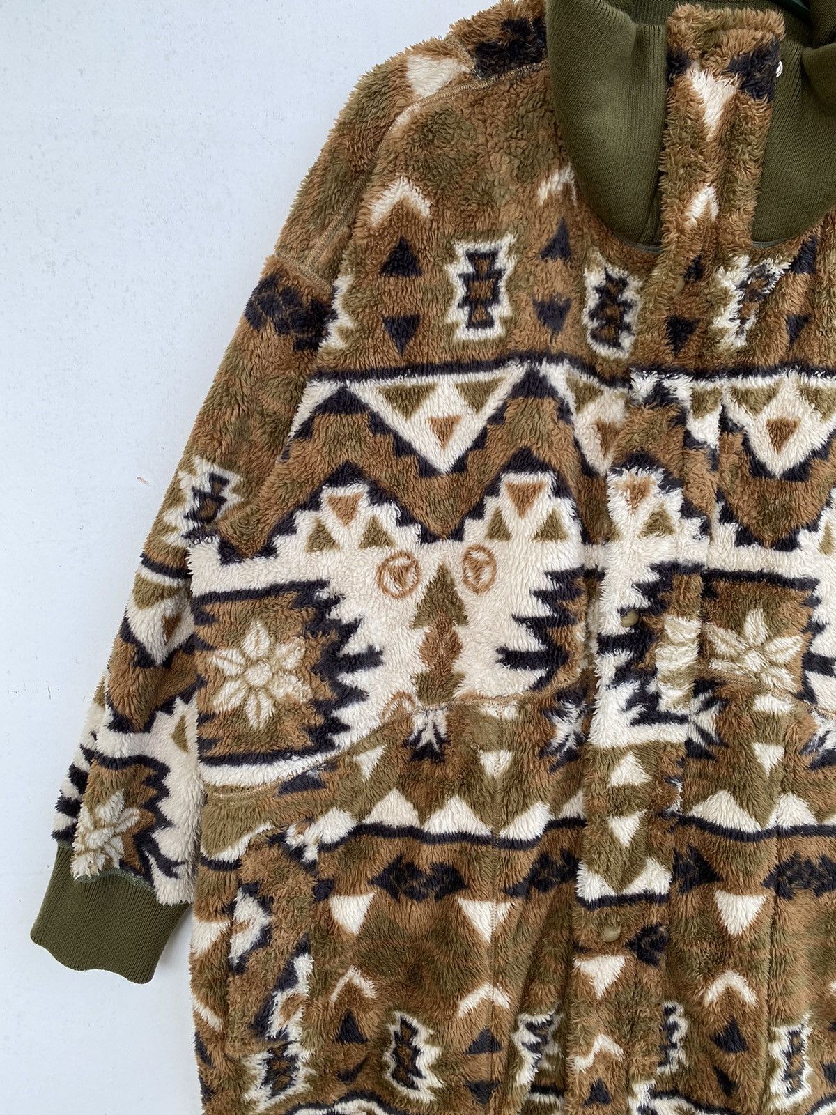 Japanese Brand × Vintage Vintage Japan Navajo Reversible Jacket Size US XXL / EU 58 / 5 - 4 Thumbnail