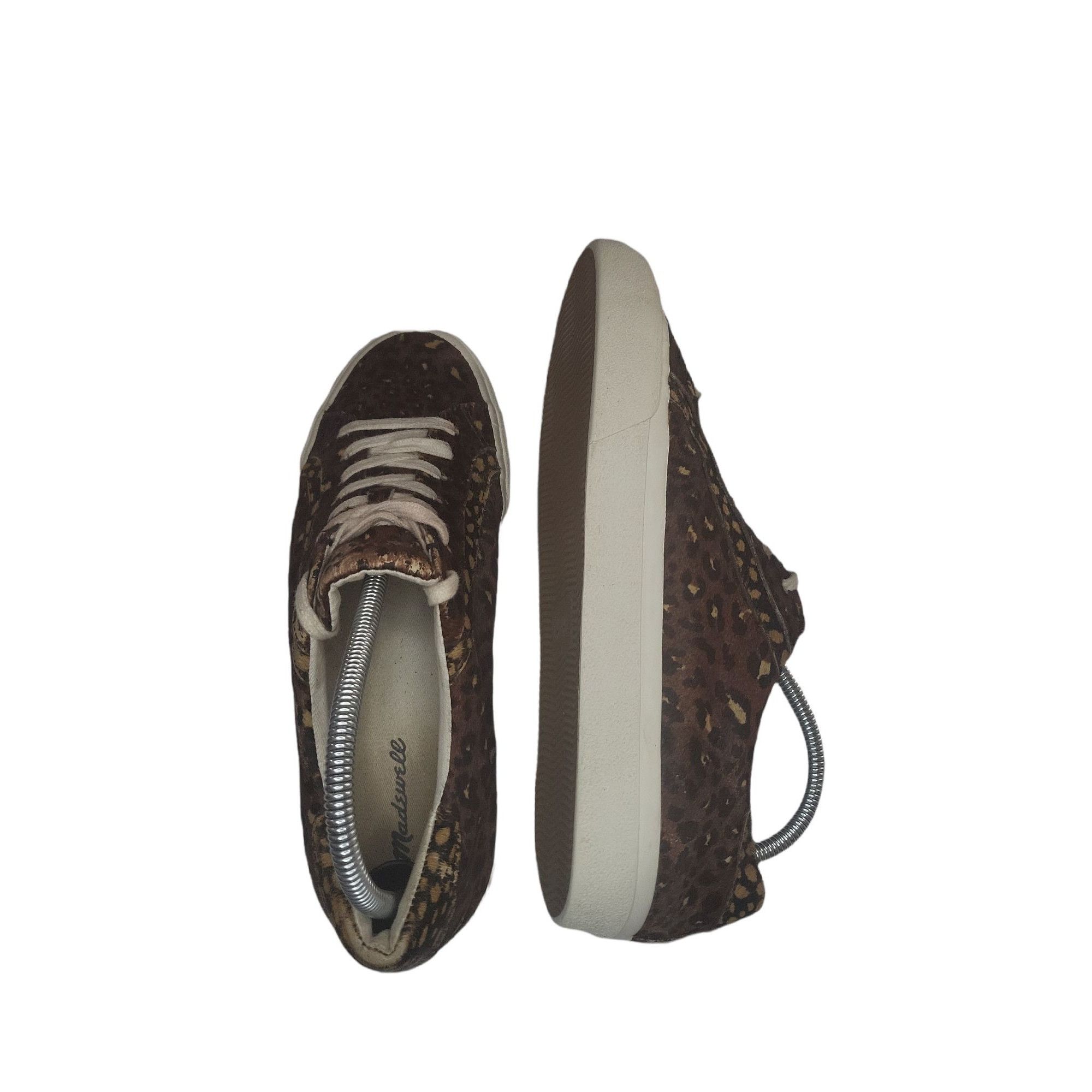 Madewell Madewell Sidewalk Sneakers Women Sz 9 Leopard Print Low Top Size US 9 / IT 39 - 5 Thumbnail
