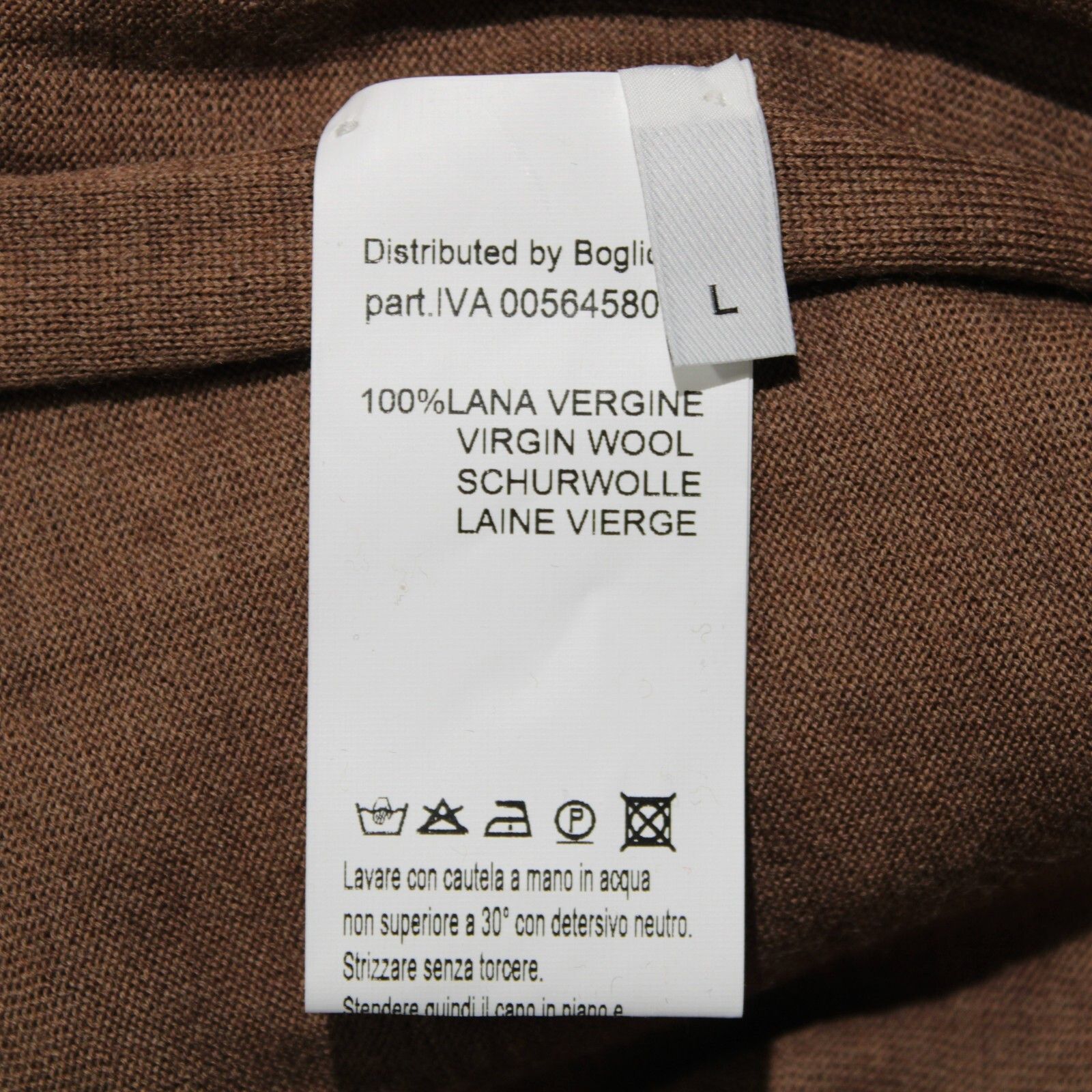Boglioli Boglioli Sweater Size US L in Brown Size US L / EU 52-54 / 3 - 7 Thumbnail