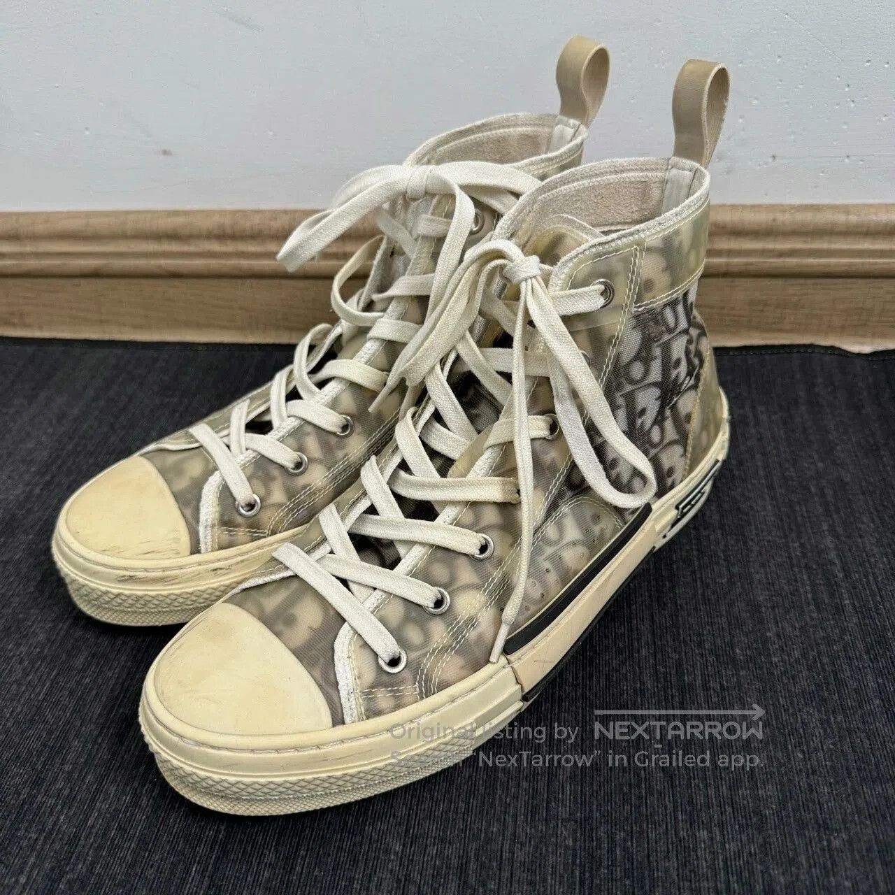Dior Dior B23 Canvas Sneakers Size 39.5. Size US 6.5 / EU 39-40 - 2 Thumbnail