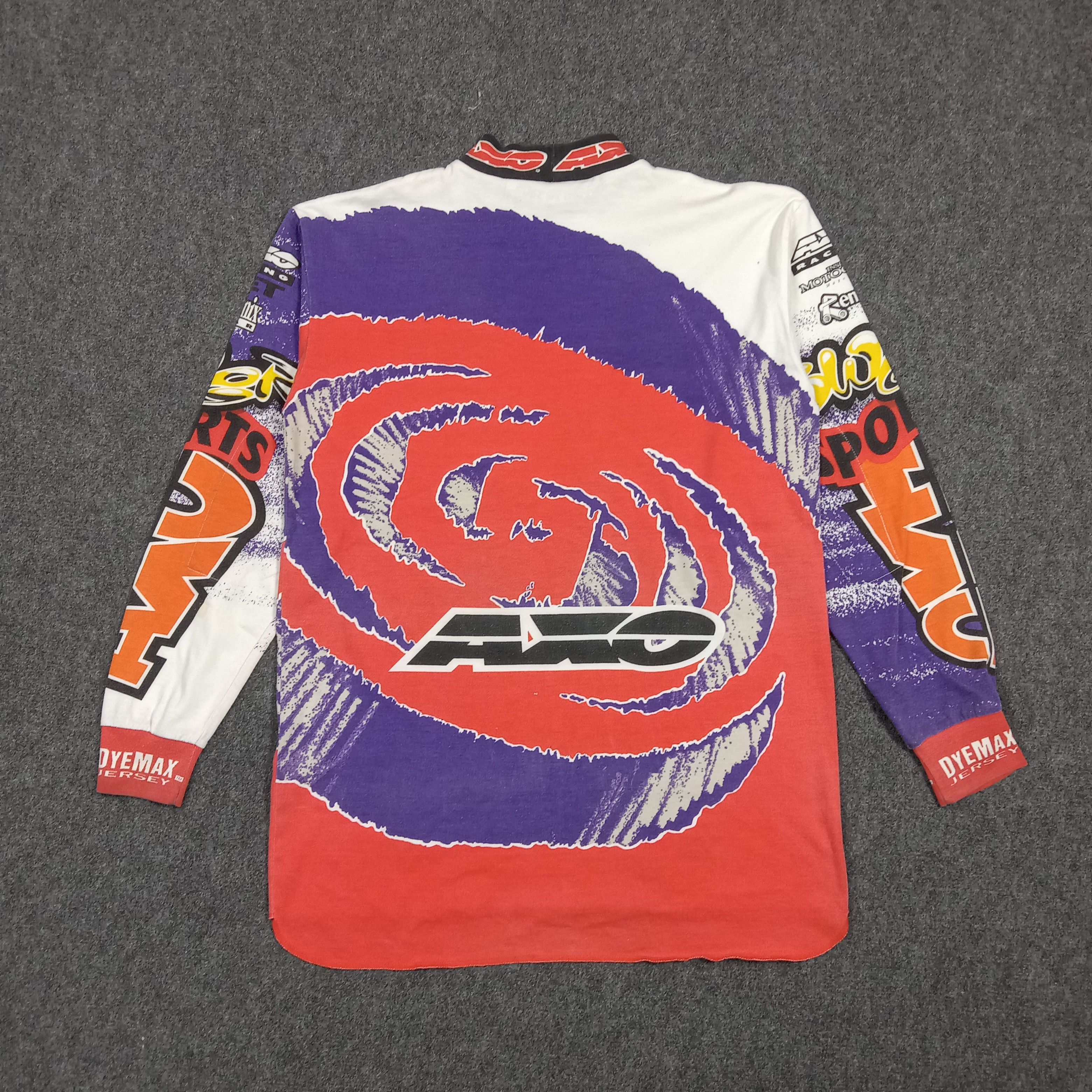 Vintage AXO Power Sports Extreme Racing Dyemax Shirt C276N78 Size US M / EU 48-50 / 2 - 8 Thumbnail