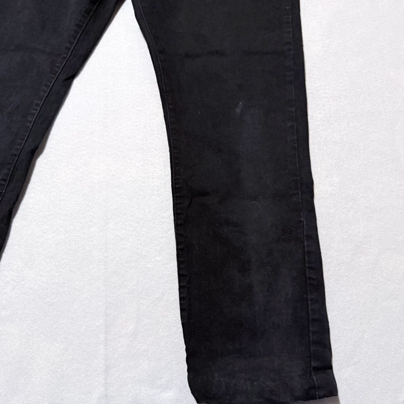 Denime VINTAGE Kenneth Cole Today Is Your Day Skinny Jeans Black Denim Slim Fit 40X32 Men Jeans Black 40 Mens Size US 40 / EU 56 - 5 Thumbnail