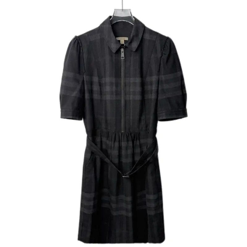 Burberry Burberry Black Cotton Blend Dress for Women Size M / US 6-8 / IT 42-44 - 1 Thumbnail
