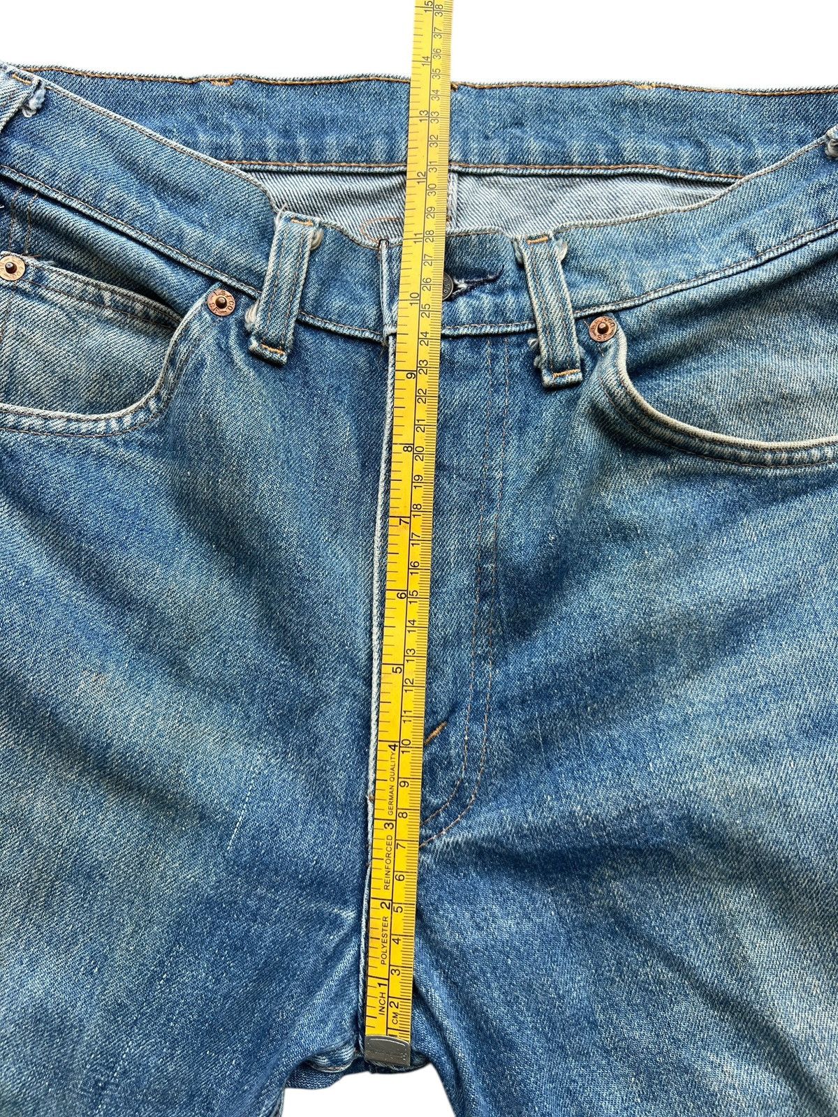 Levi's Vintage 70s@80s Levi’s 505 Orange Tab Denim Jeans 29x29 Size US 29 - 13 Thumbnail