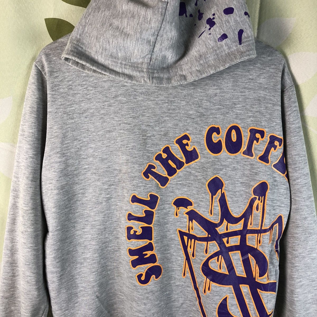 Japanese Brand × Vintage Oills Smell The Coffee Hoodie #7441 Size US M / EU 48-50 / 2 - 5 Thumbnail