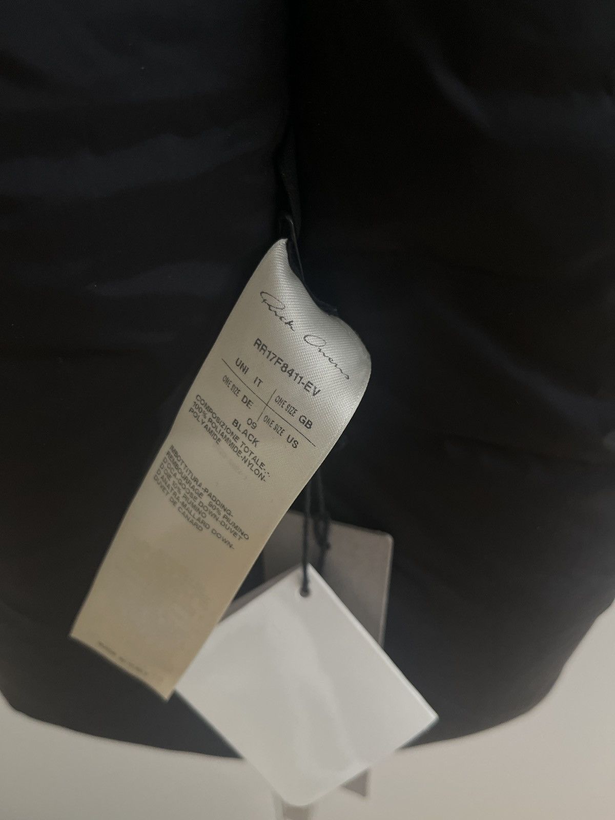 Rick Owens Rick Owens RUNWAY Glitter Puffer Scarf Size ONE SIZE - 3 Thumbnail