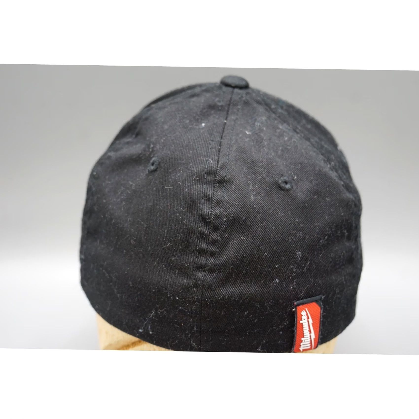 Vintage VINTAGE Milwaukee Tool Hat Black Flexfit Yupoong Fitted Baseball Cap Mens Size S-M Size ONE SIZE - 3 Thumbnail