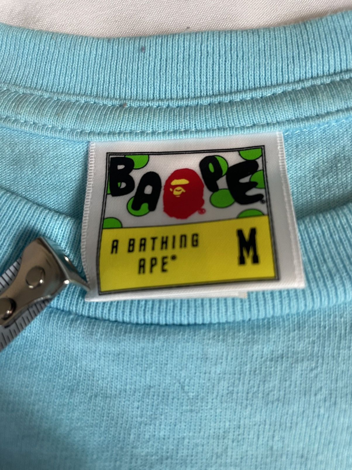 Supreme A Bathing Ape Rsvp Gallery Collaboration Men’s M Teal Blue Size US M / EU 48-50 / 2 - 6 Thumbnail