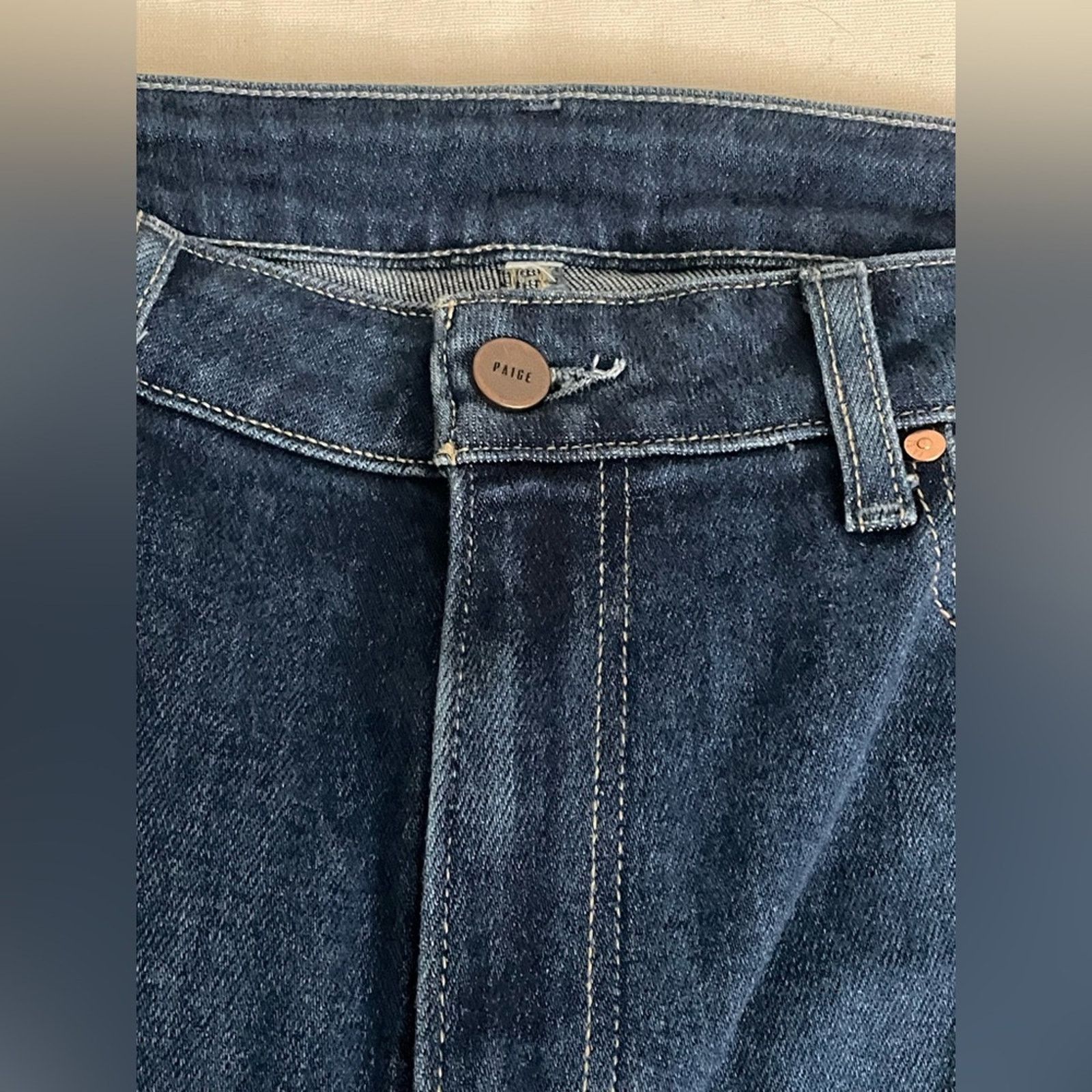 Paige Paige Genevieve Flare Jeans denim Women W32X32L Size 32" / US 10 / IT 46 - 9 Thumbnail