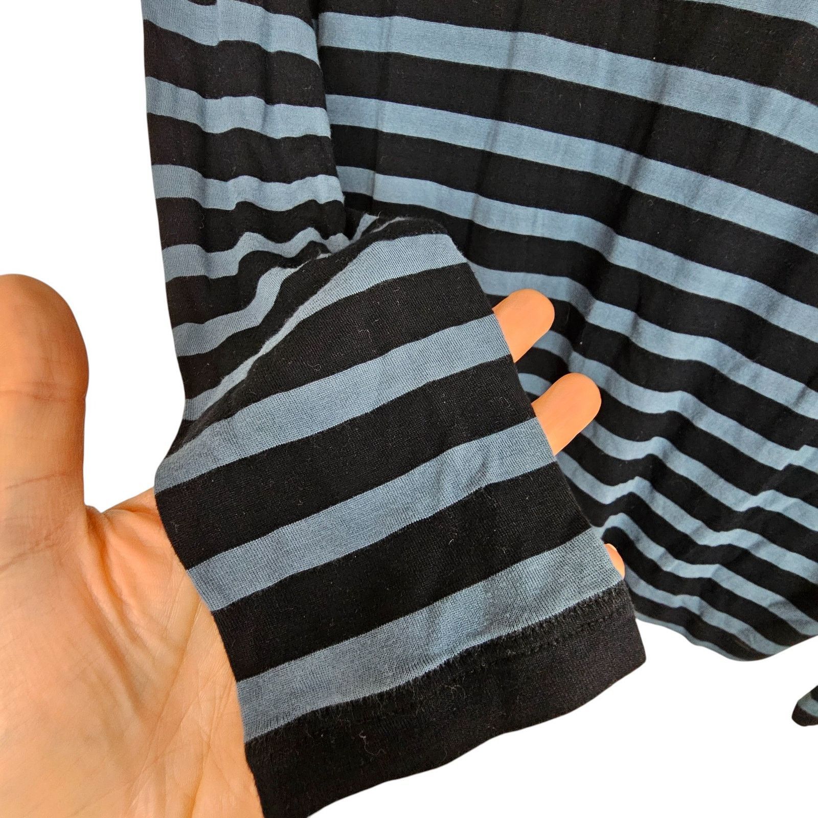 Vince Vince Womens Striped T-Shirt Sz S Quiet Luxury Minimalist Size S / US 4 / IT 40 - 4 Thumbnail