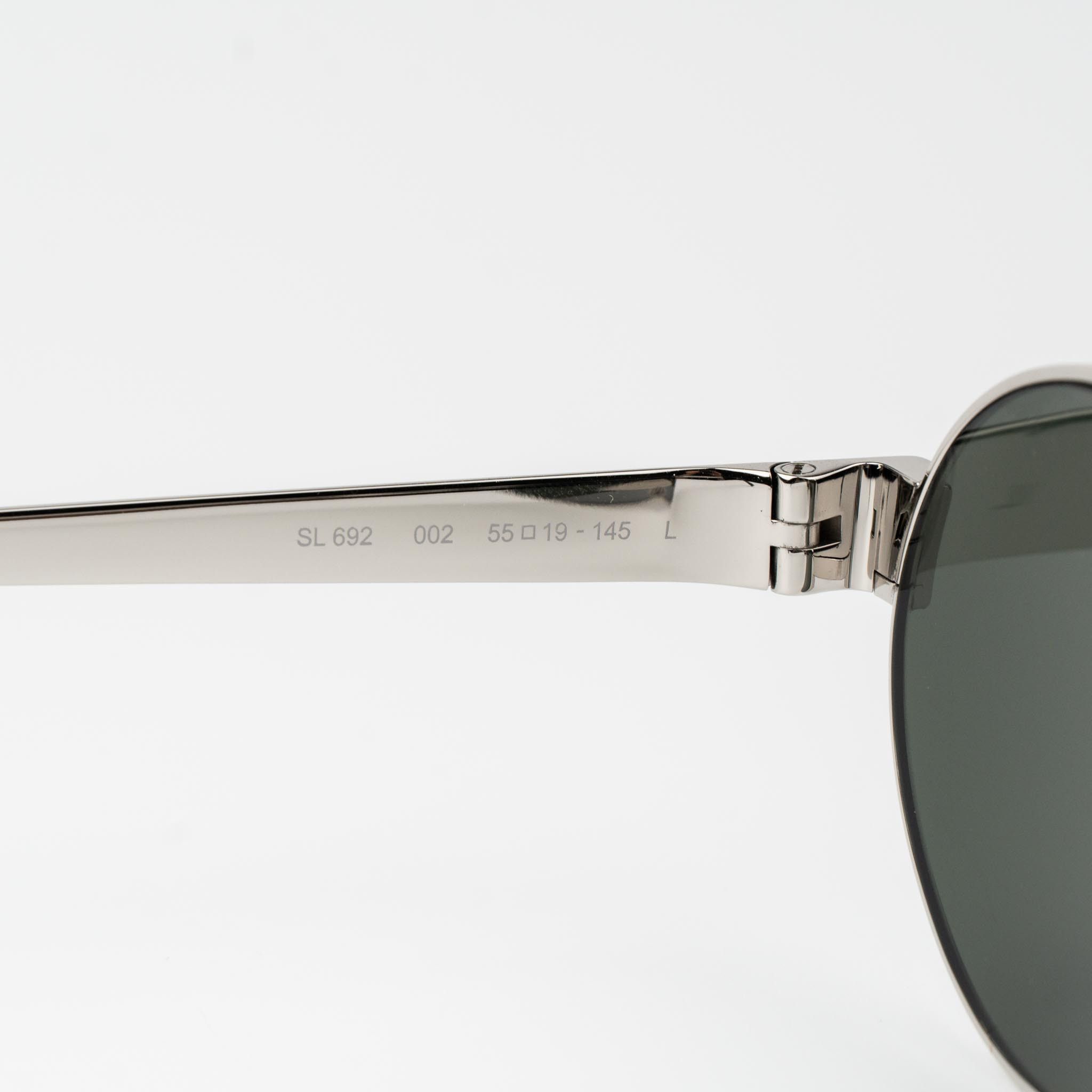 Saint Laurent Paris Saint Laurent Women Sunglasses Oval SL692 002 BRAND NEW Size ONE SIZE - 9 Thumbnail