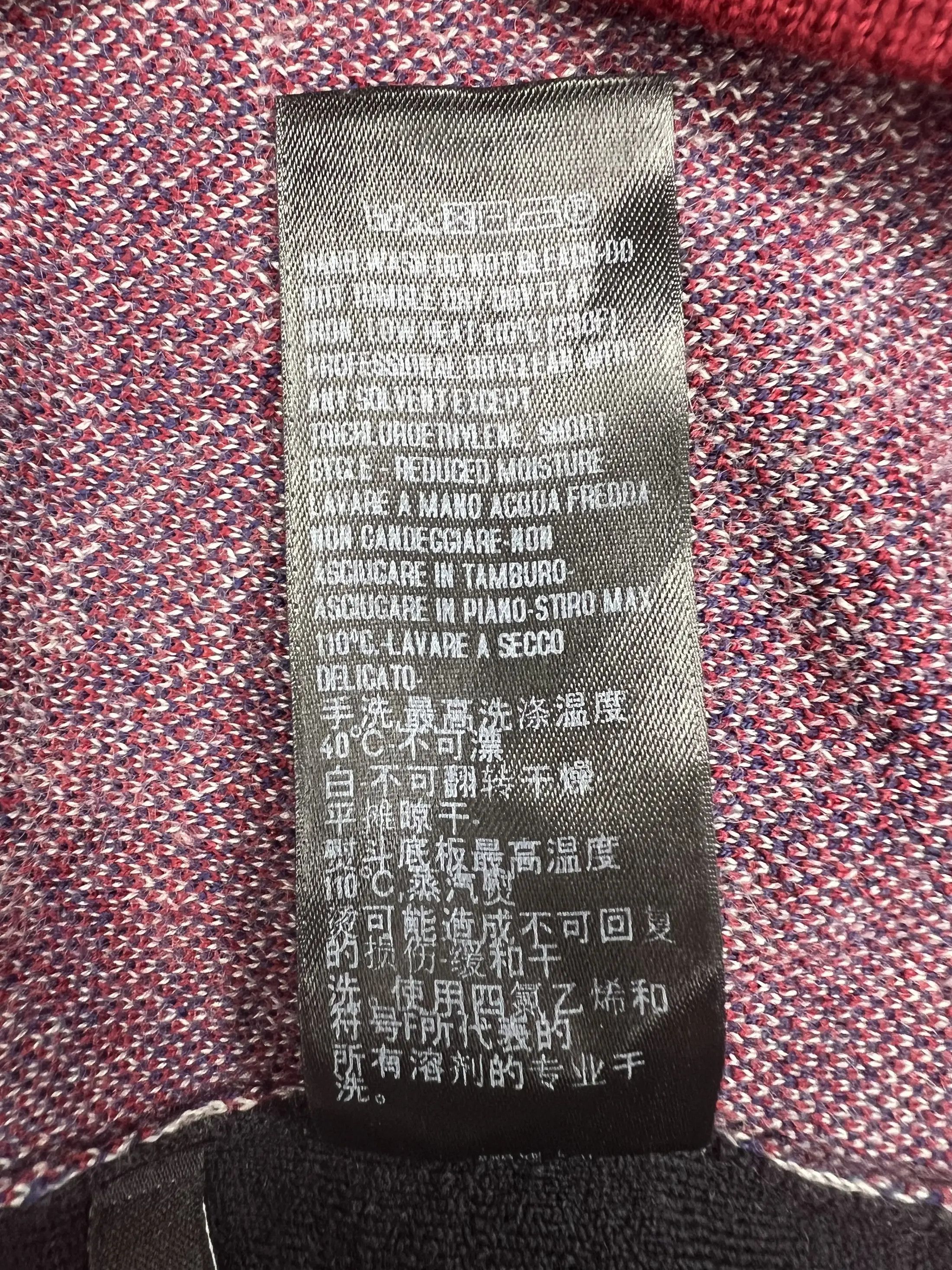 Gucci Front Checked Cashmere V-Neck Size US L / EU 52-54 / 3 - 9 Thumbnail