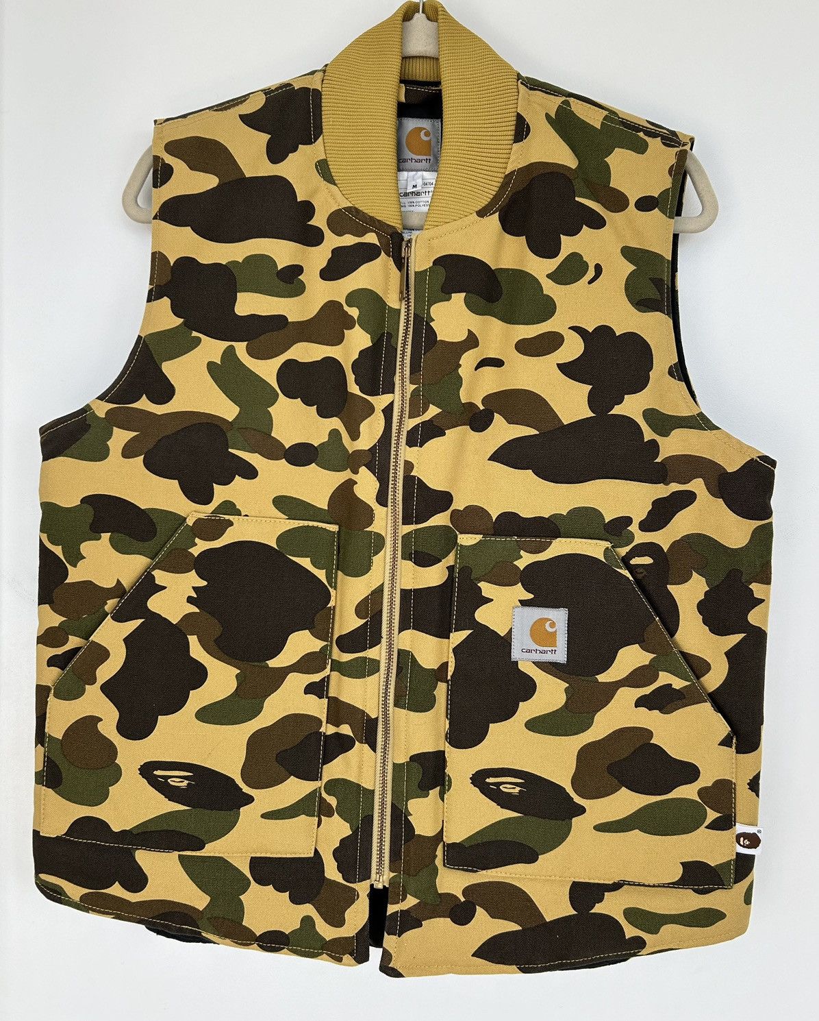 Bape BAPE x CARHARTT 1ST CAMO VEST | Grailed