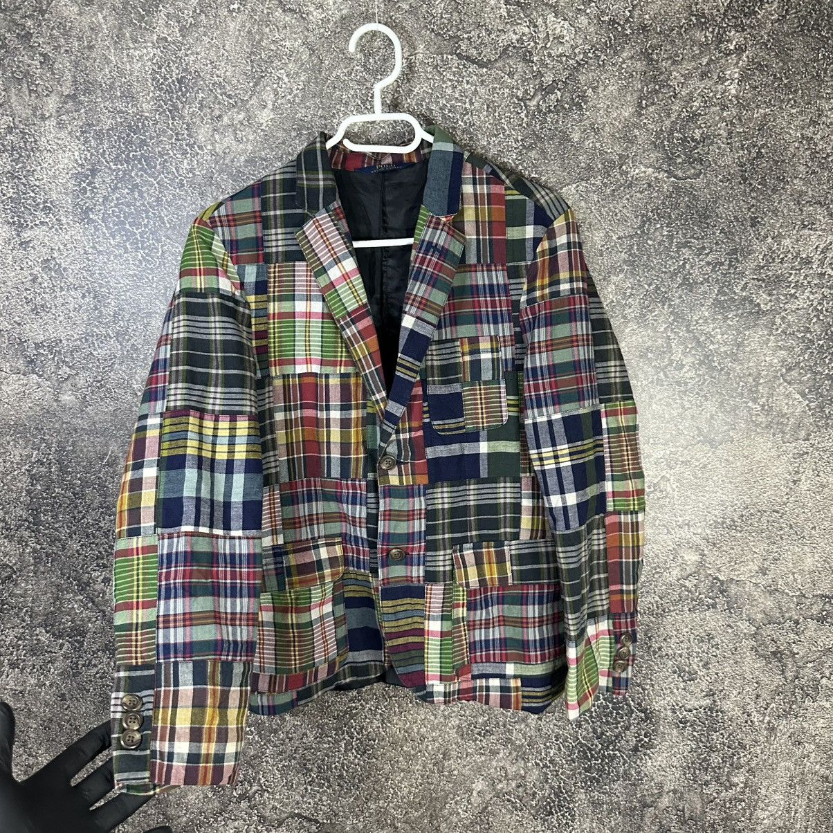 Polo Ralph Lauren Rare Polo Ralph Lauren Madras Blazer Size M / US 6-8 / IT 42-44 - 7 Thumbnail