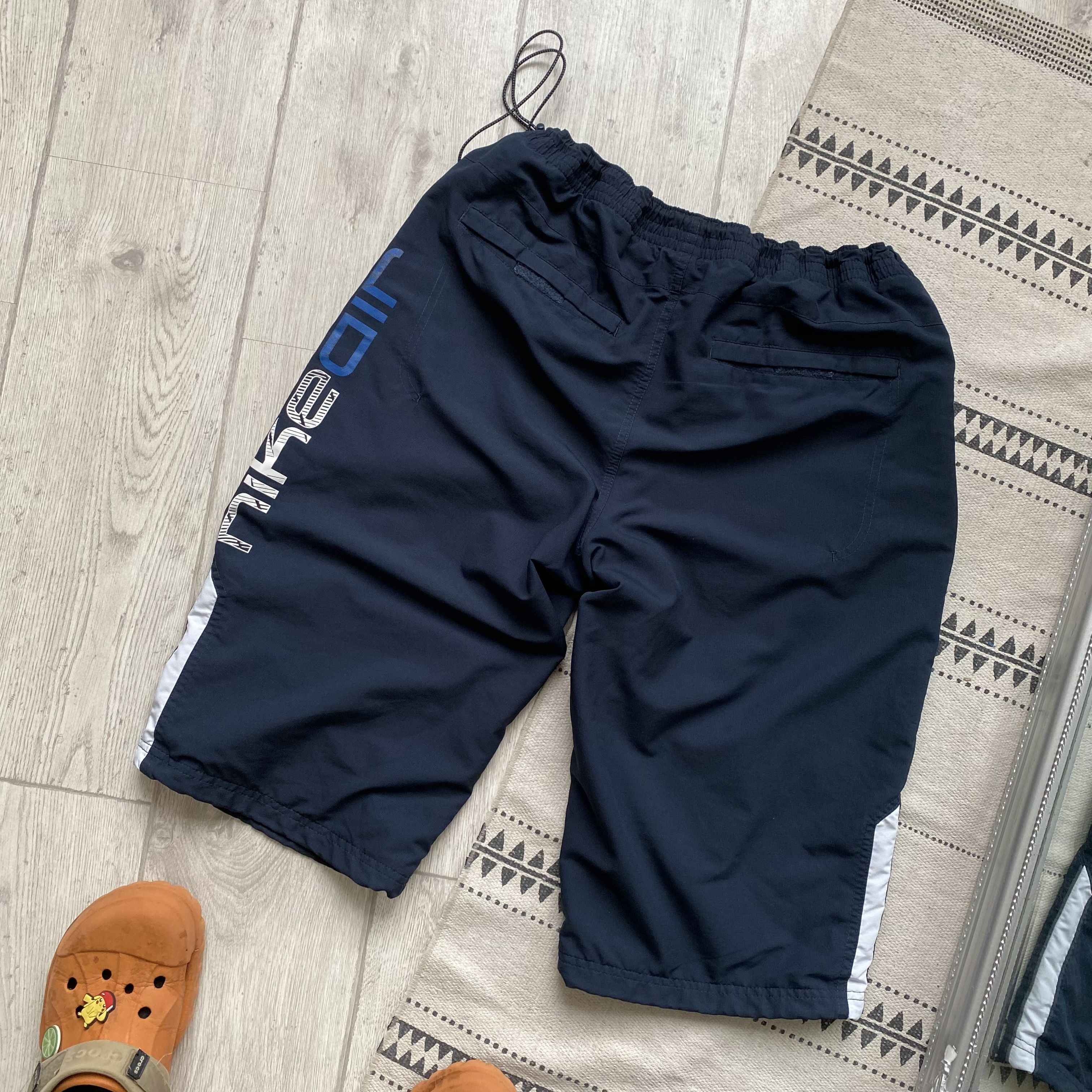 Nike Vintage Drill Nike Shorts long baggy Y2K Big logo Size US 34 / EU 50 - 8 Thumbnail