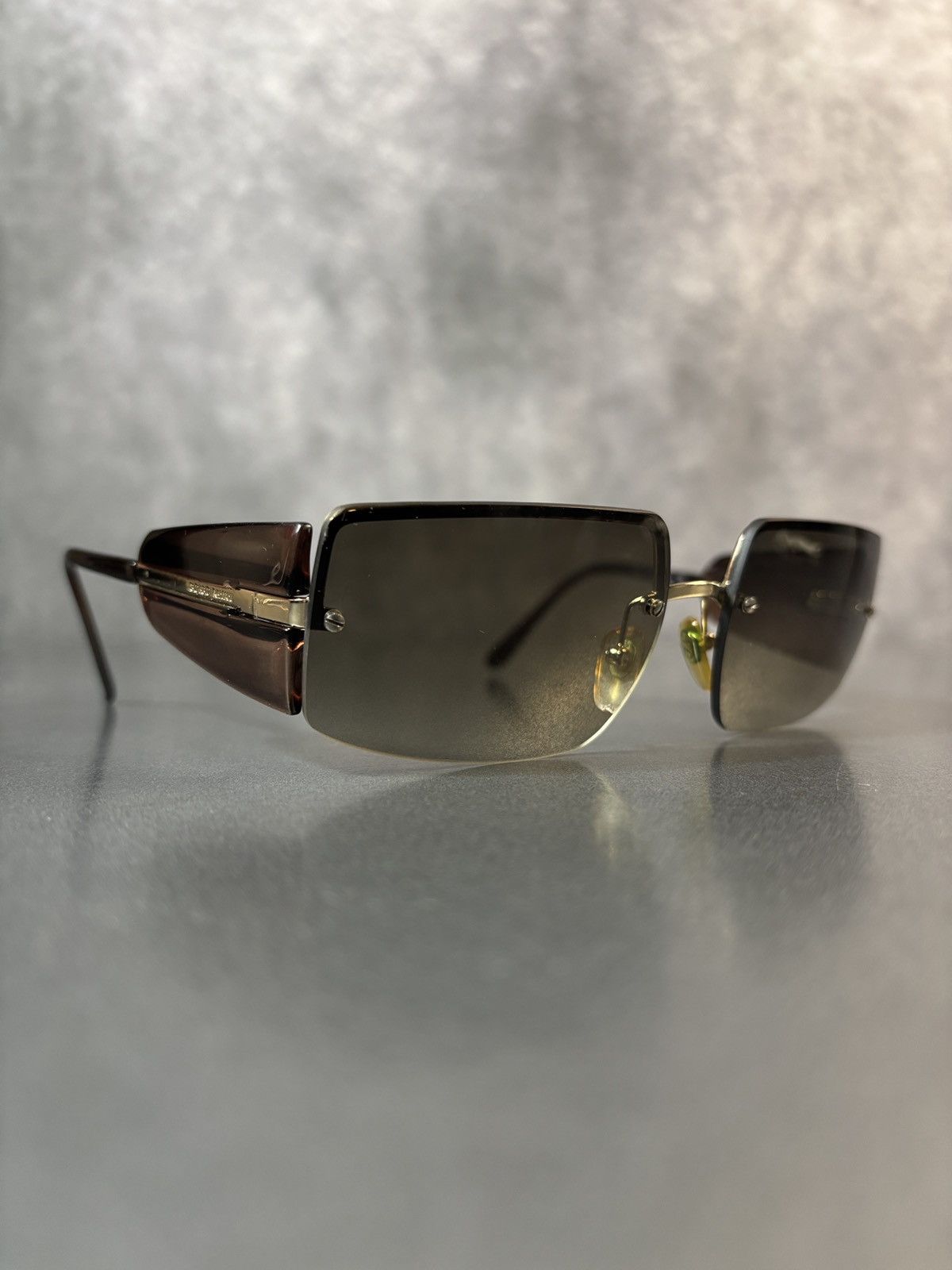 Giorgio Armani 2001 Giorgio Armani Sunglasses GA 1525 1990s Vintage Sides Size ONE SIZE - 12 Thumbnail