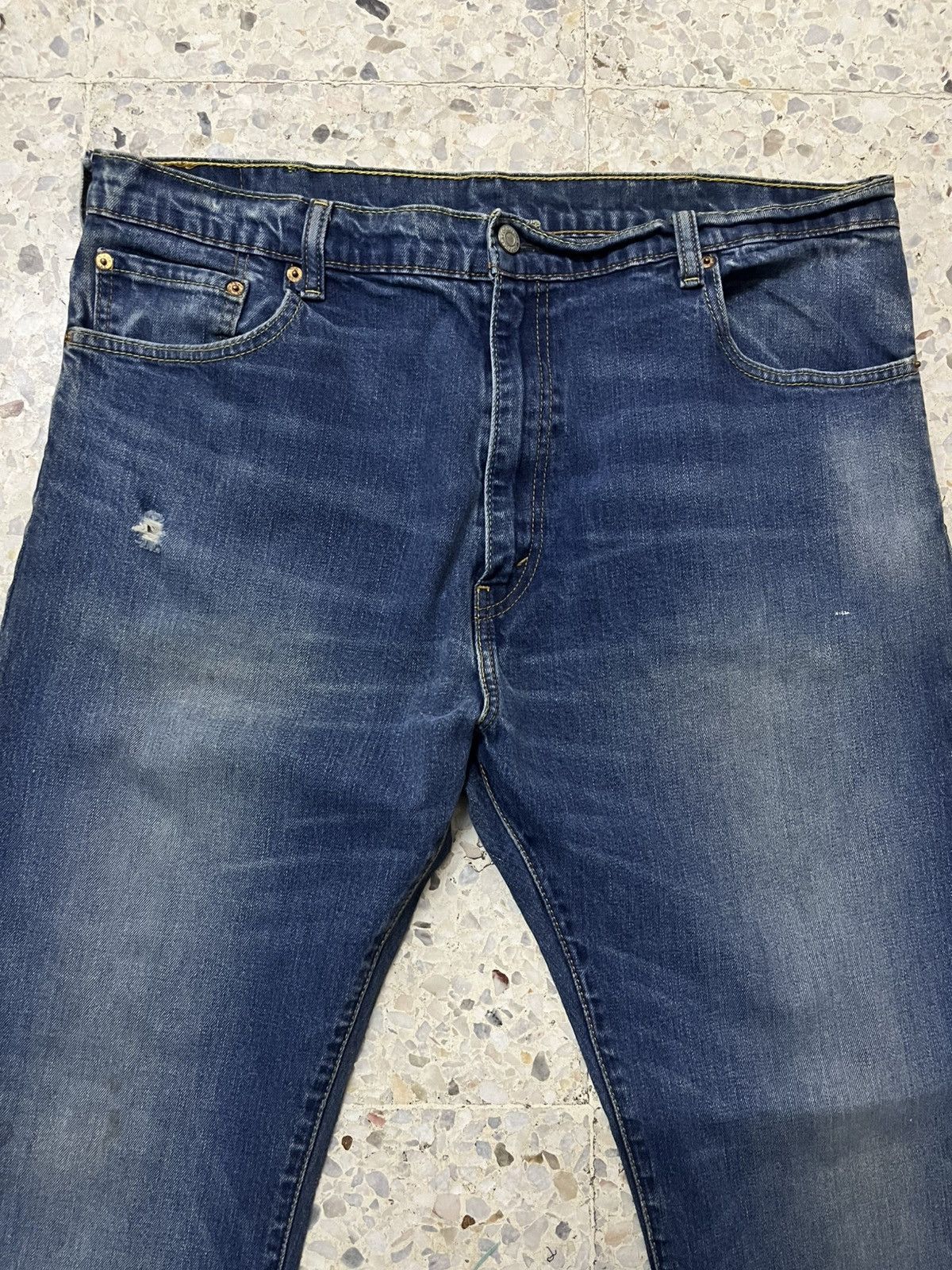 Levi's Vintage Clothing Levi’s vintage clothing, LVC 517 distressed denim Size US 38 / EU 54 - 2 Thumbnail