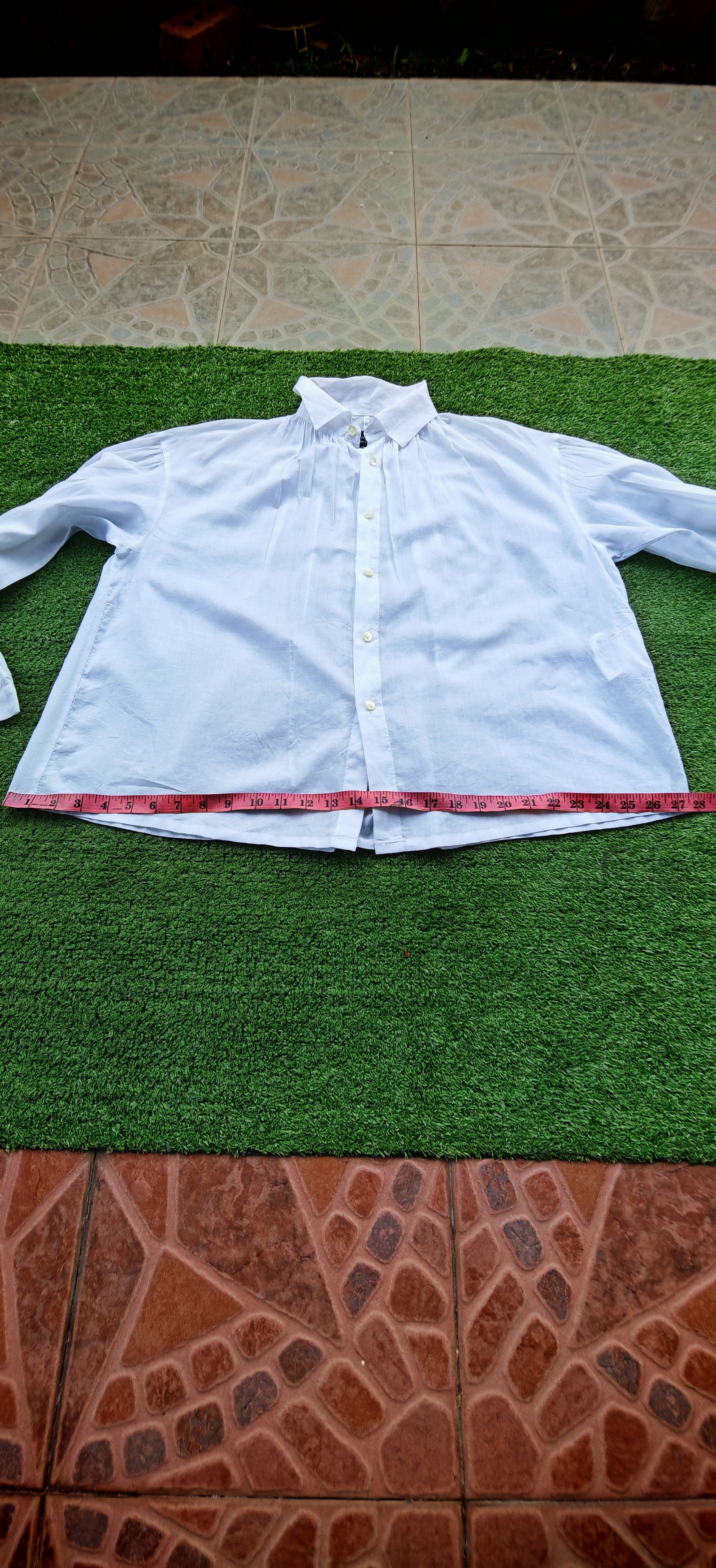 Comme des Garcons Tricot Comme des Garcons oversize white shirt Size S / US 4 / IT 40 - 16 Thumbnail