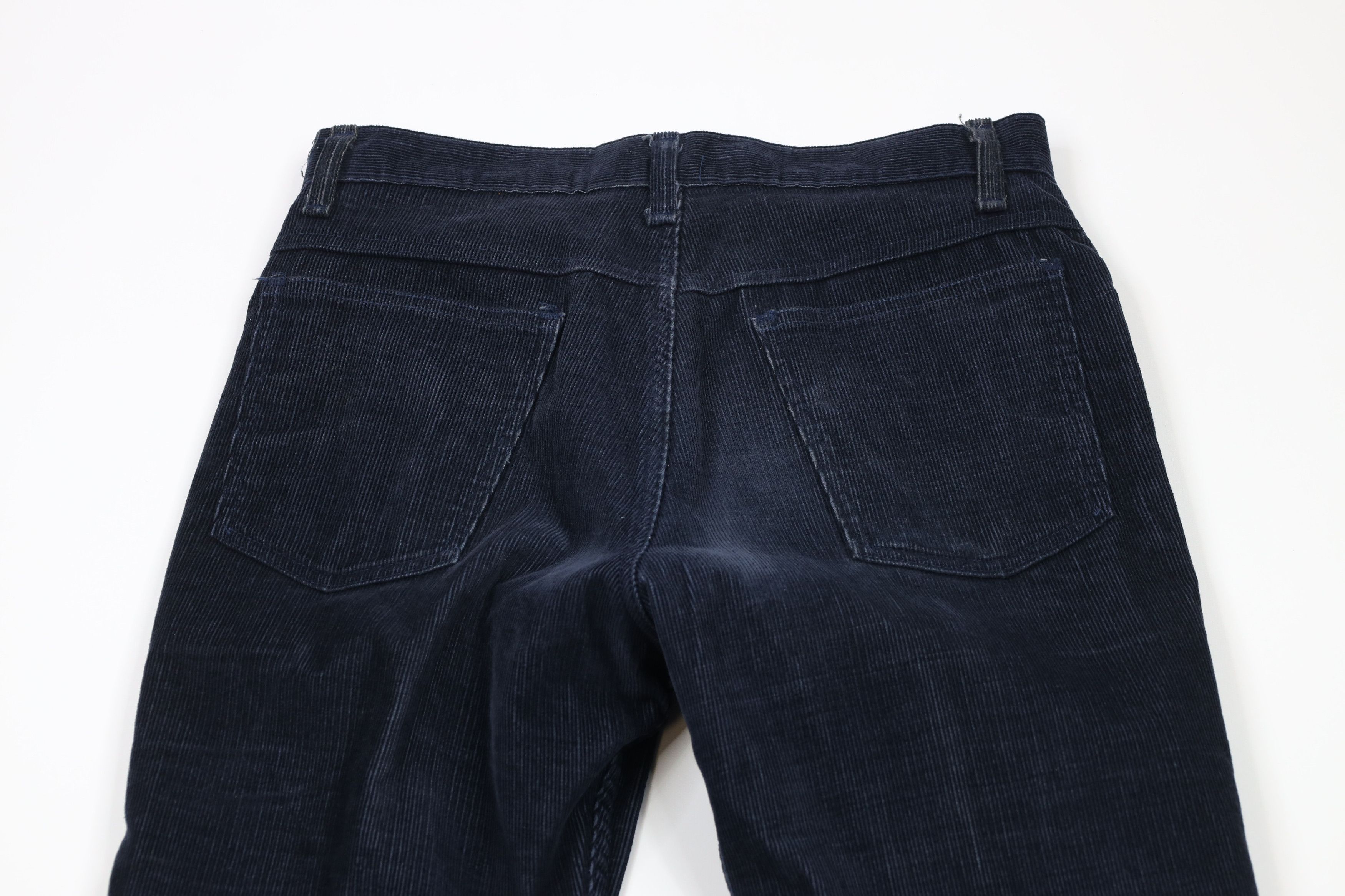 Vintage Vintage 70s Streetwear Flared Wide Leg Corduroy Pants USA Size US 32 / EU 48 - 11 Thumbnail
