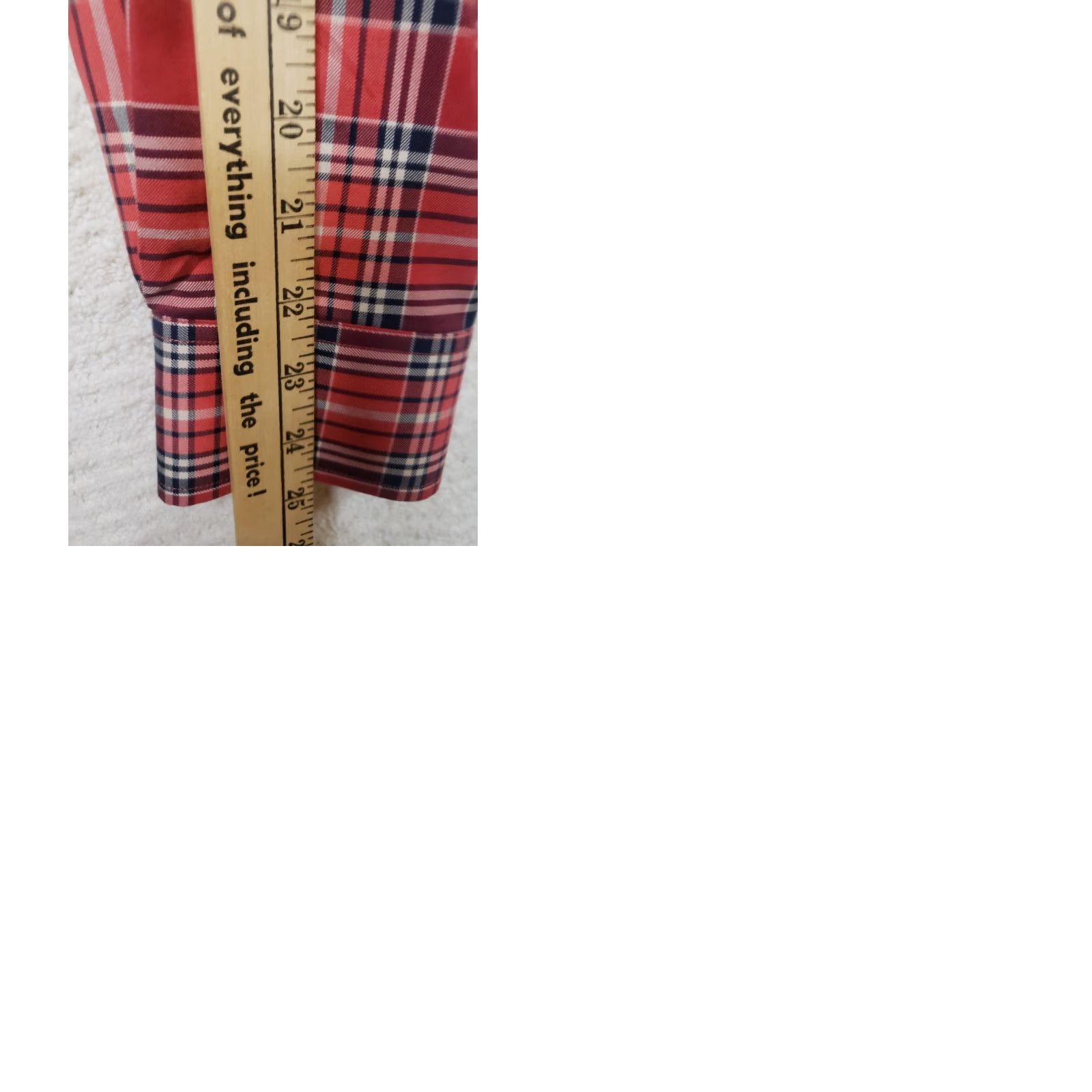 Orvis Orvis Shirt L Red Plaid Long Sleeve Button-Down 100% Cotton Button-Front Pocket Men Regular Size L Mens Size US L / EU 52-54 / 3 - 9 Thumbnail