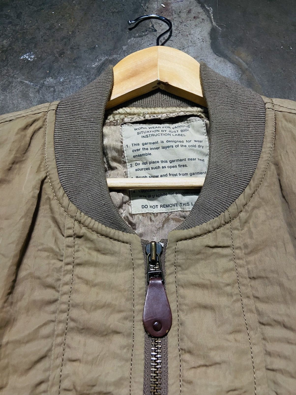 BIGI Just Bigi Bomber Jacket Size US XL / EU 56 / 4 - 11 Thumbnail