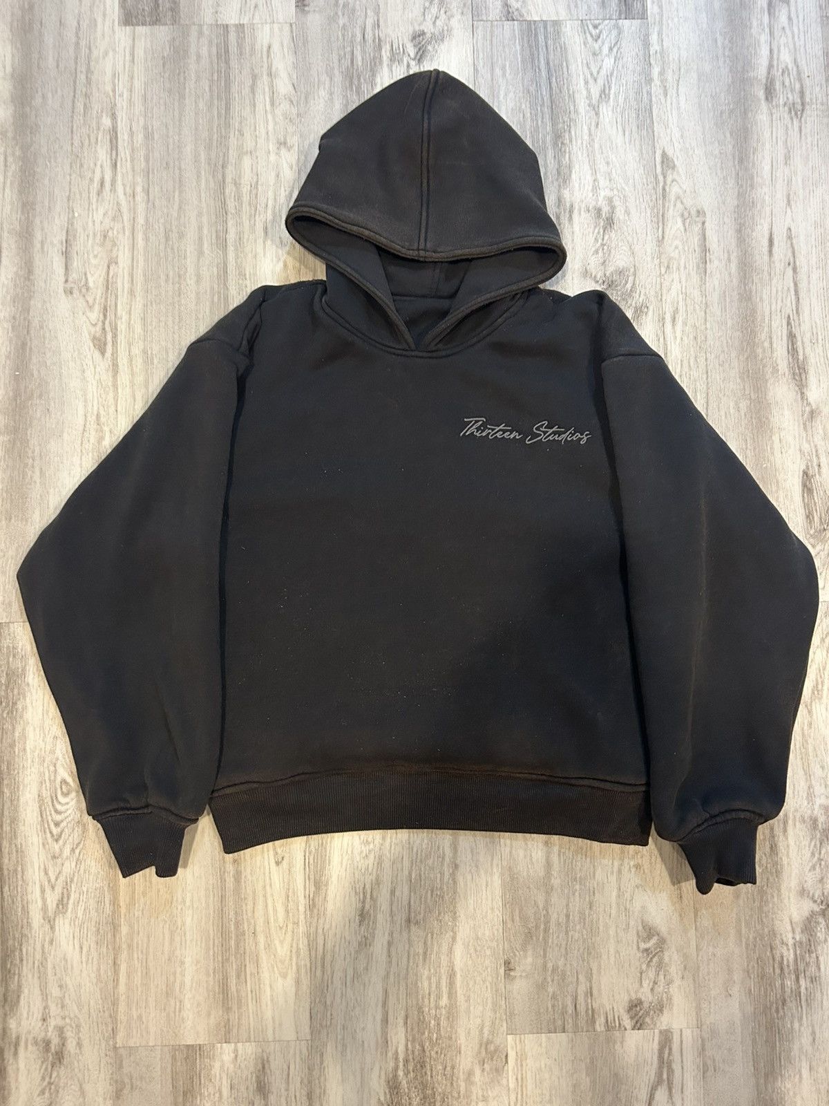 Thirteen studios Thirteen studios hoodie(reversible) | Grailed