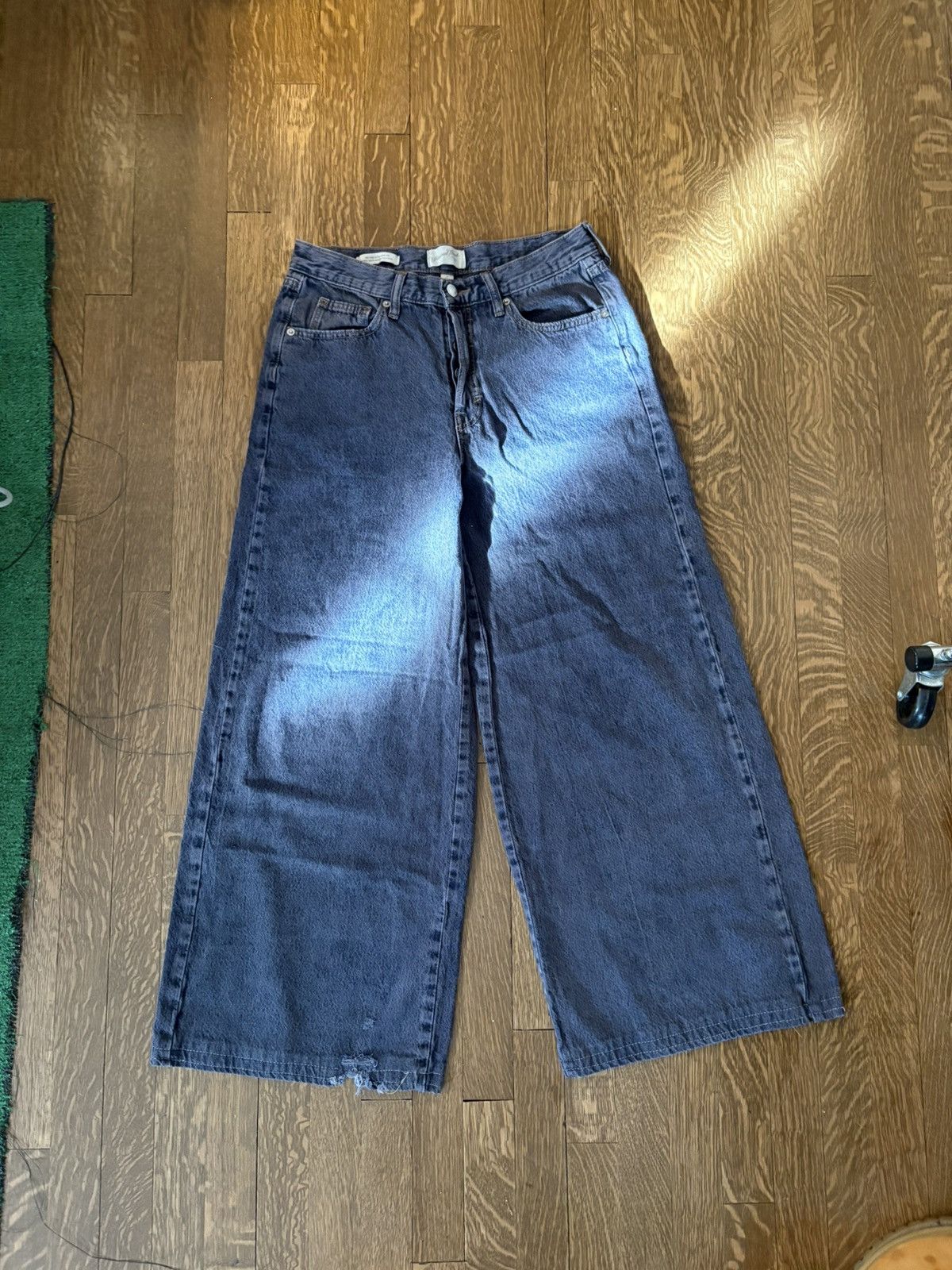 Vintage BAGGY JEANS Size US 30 / EU 46 - 1 Thumbnail