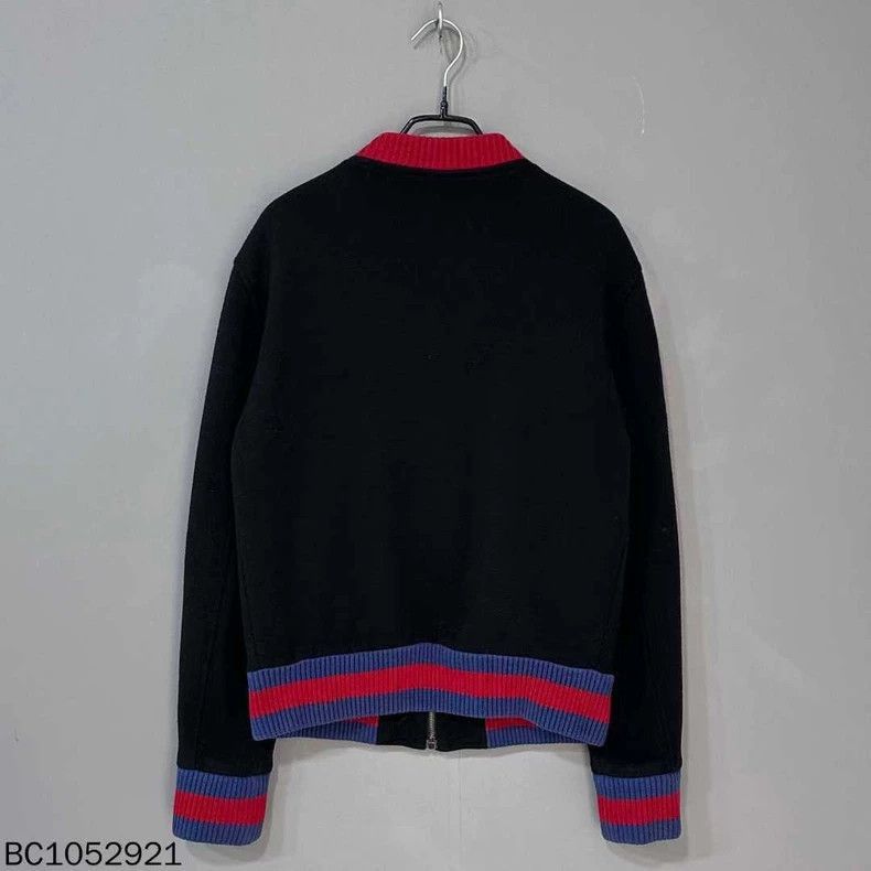 Gucci Black Embroidered Tiger Head Jacket-2507 Size US L / EU 52-54 / 3 - 3 Thumbnail