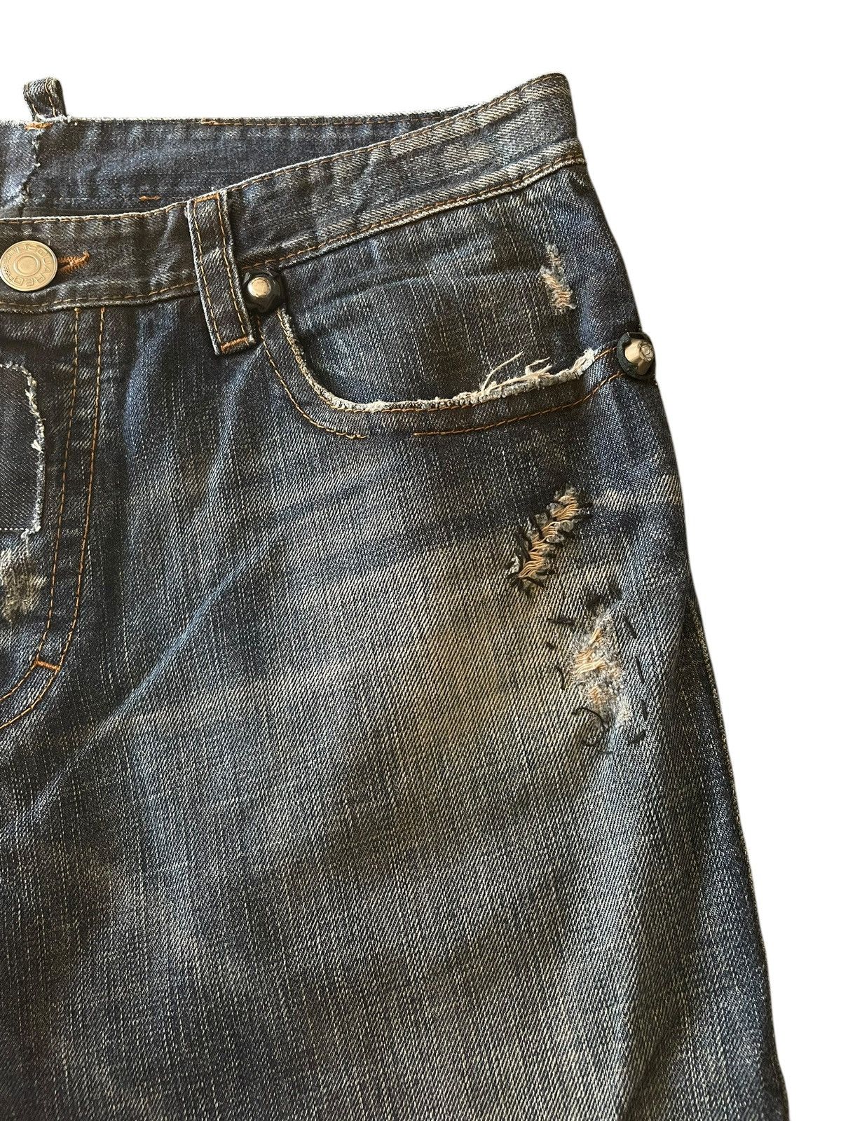 Designer × Dsquared2 × Vintage Jeans Dsquared season 2007 Size US 38 / EU 54 - 4 Thumbnail