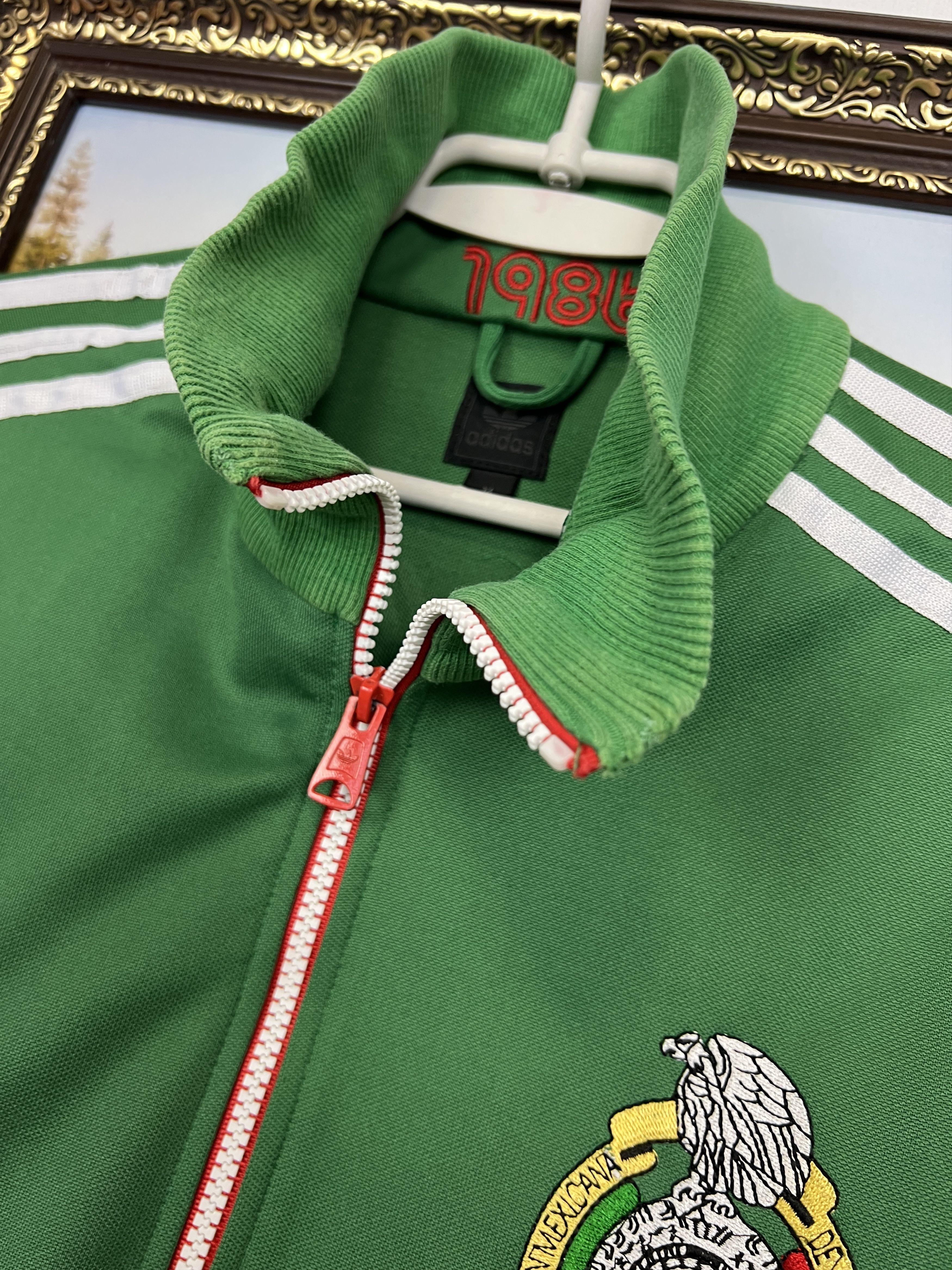 Adidas Vintage Adidas Originals Mexico World Cup Football Jacket Size US M / EU 48-50 / 2 - 10 Thumbnail