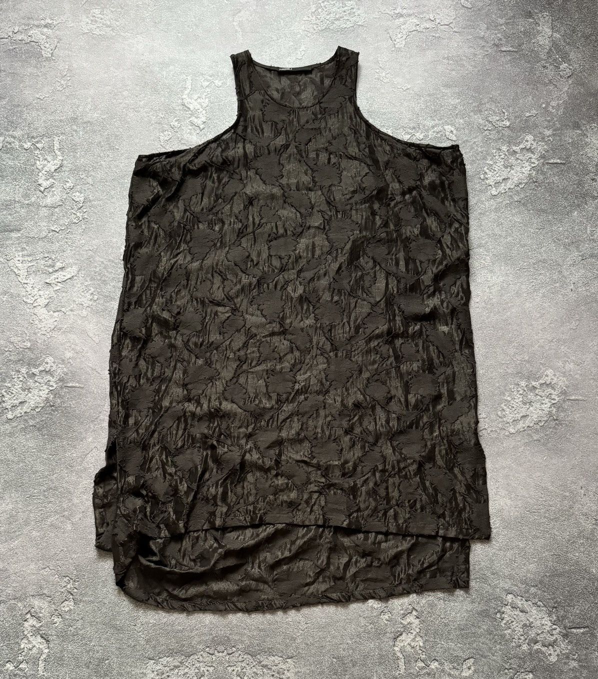 Rundholz × Vintage Rundholz archive rare oversized dress sleeveless mesh relax Size ONE SIZE - 5 Thumbnail